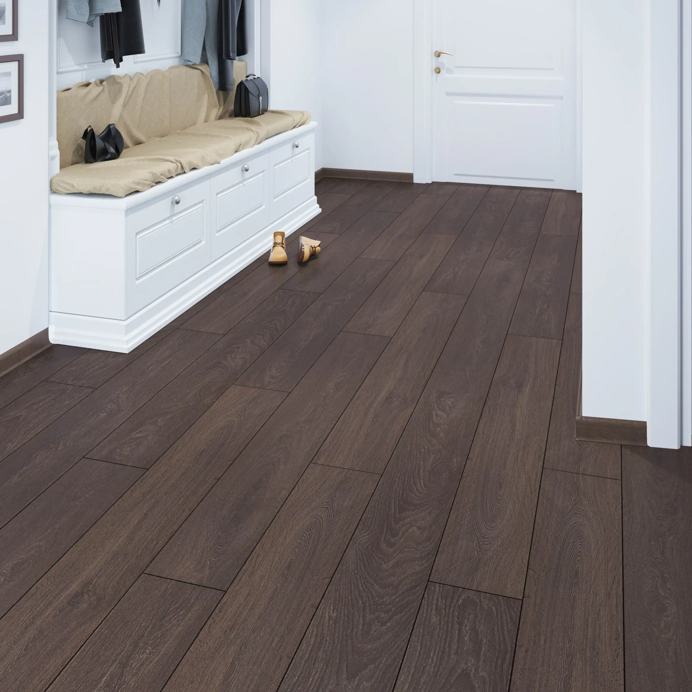 Изображение товара Ламинат Artfloor Дуб престиж 33 класс 8 мм 2.131 м² коричневый