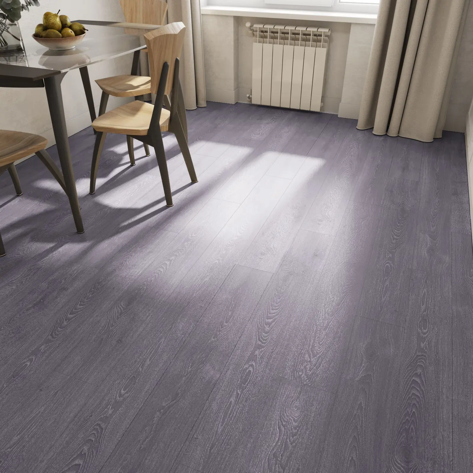 Изображение товара Ламинат «Дуб морозный», 33 класс, толщина 8 мм, 2.096 м²