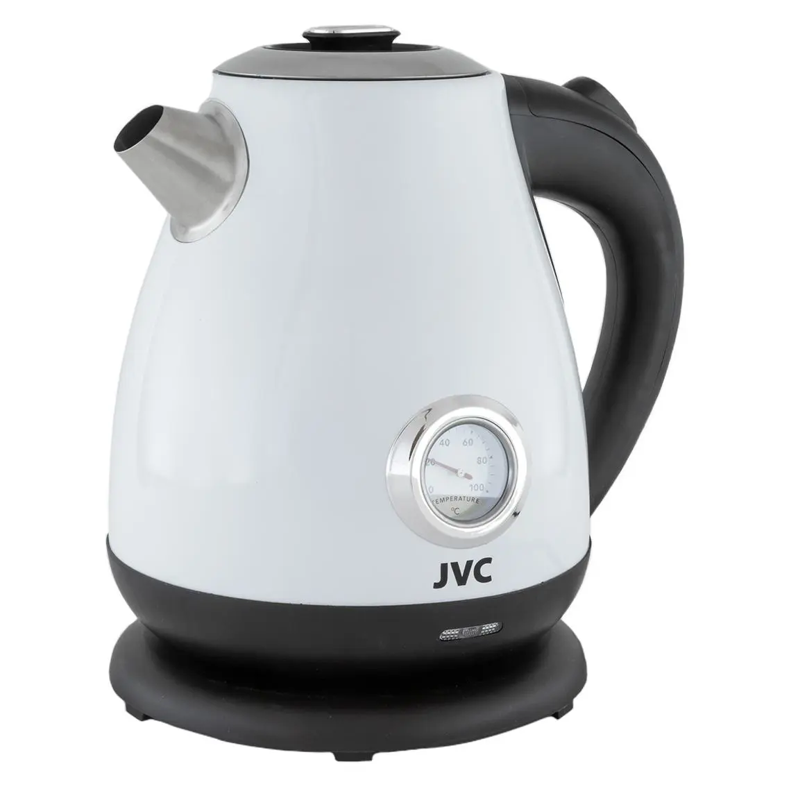 Изображение товара Электрический чайник Jvc JK-KE1717 white 1.7 л металл цвет белый