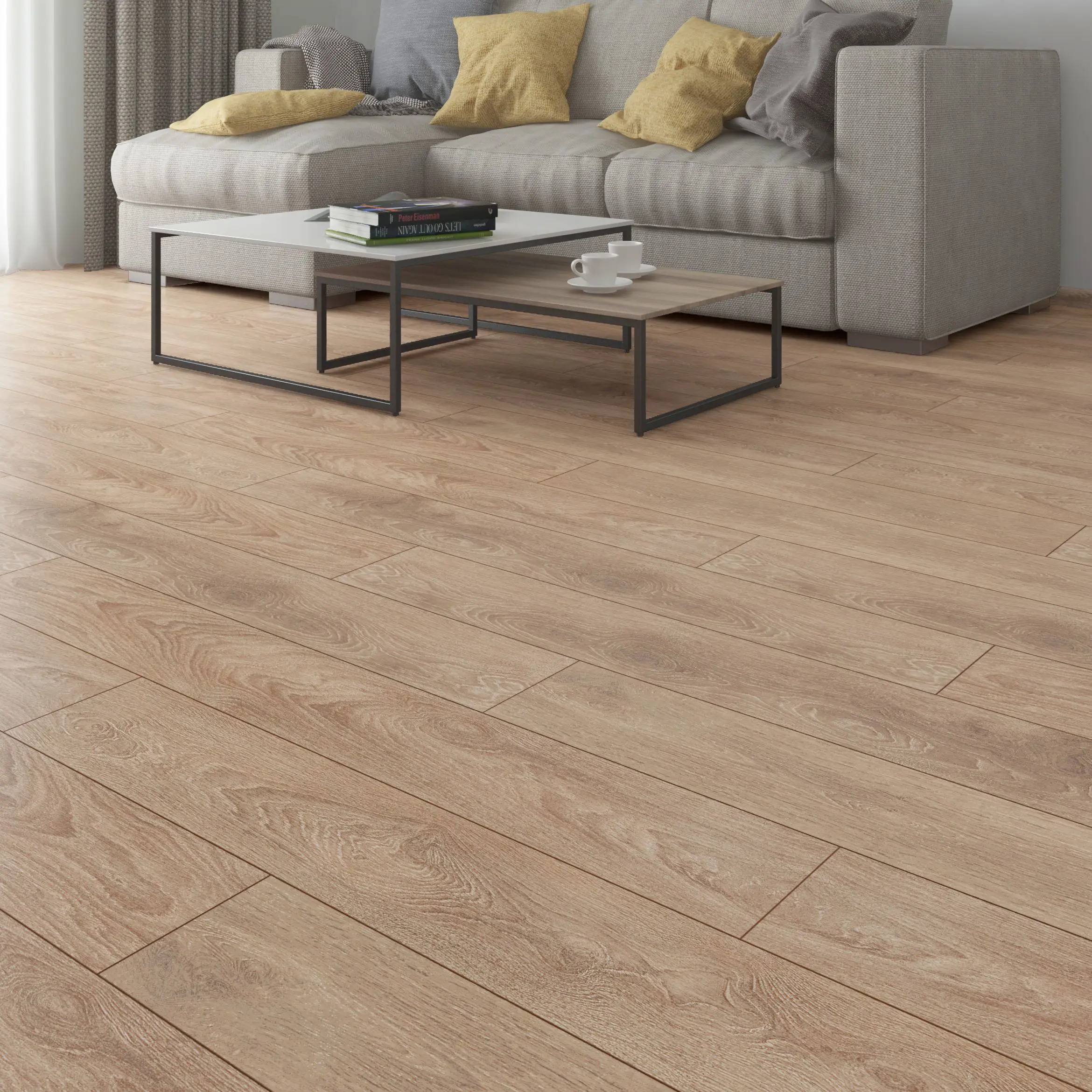 Изображение товара Ламинат Artens «Дуб благородный» 32 класс толщина 8 мм с фаской 2.131 м²