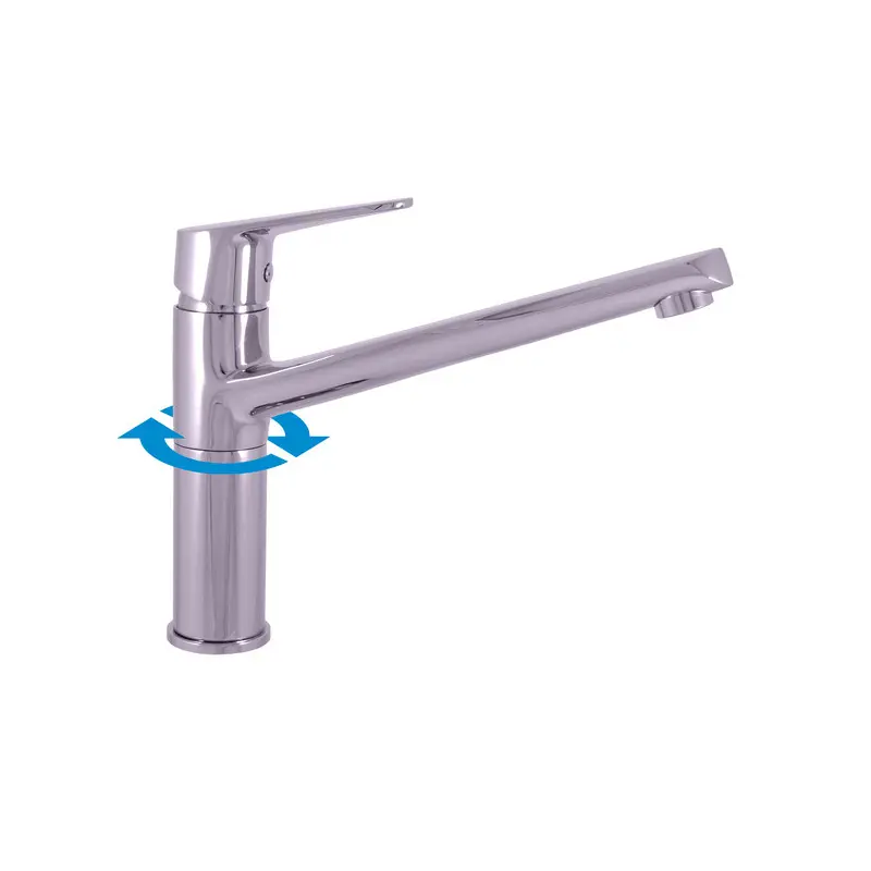 Изображение товара Однорычажный смеситель Ravslezak Vi204.5 16.3 см цвет хром