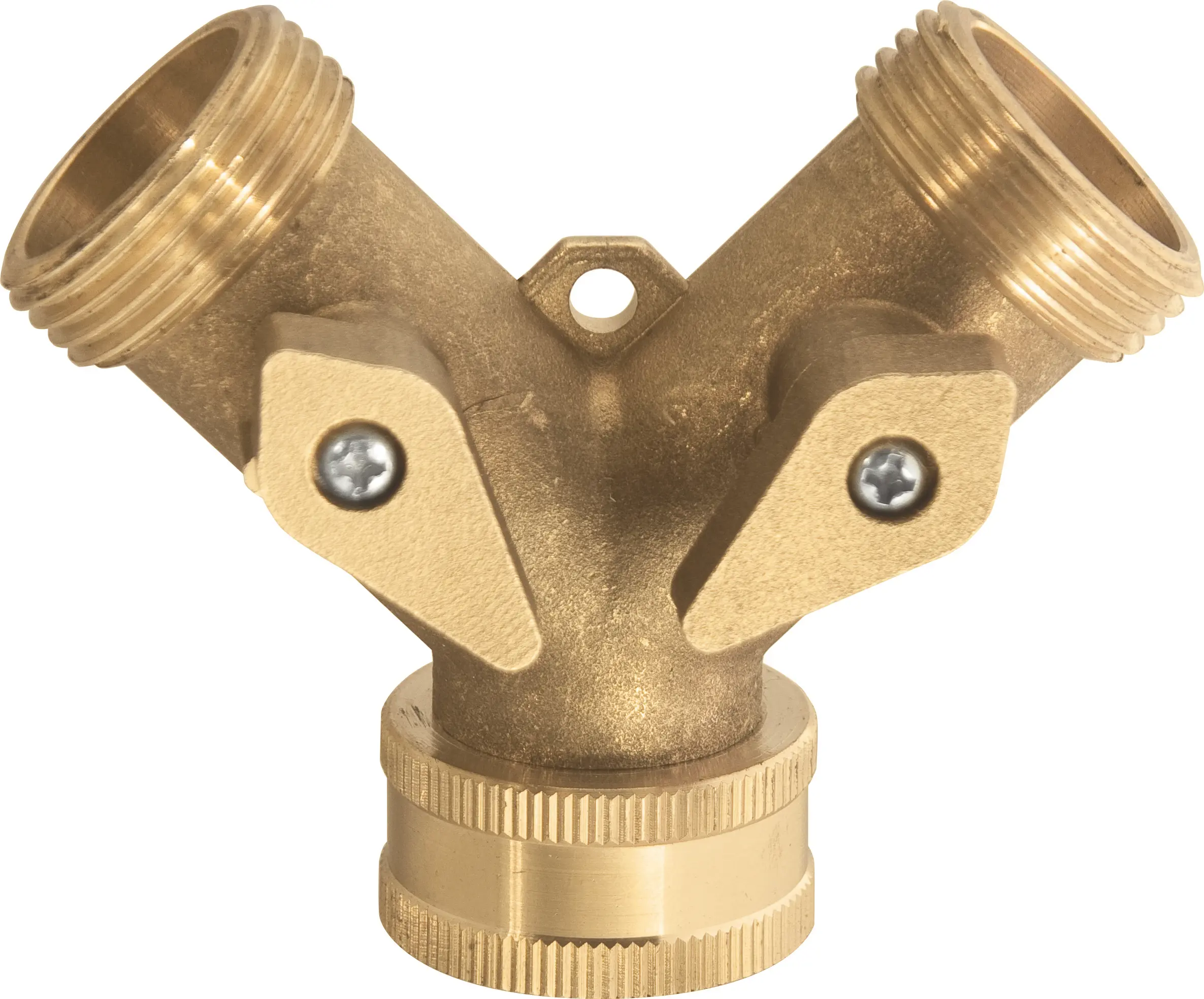 Изображение товара Разветвитель 2- х канальный латунь