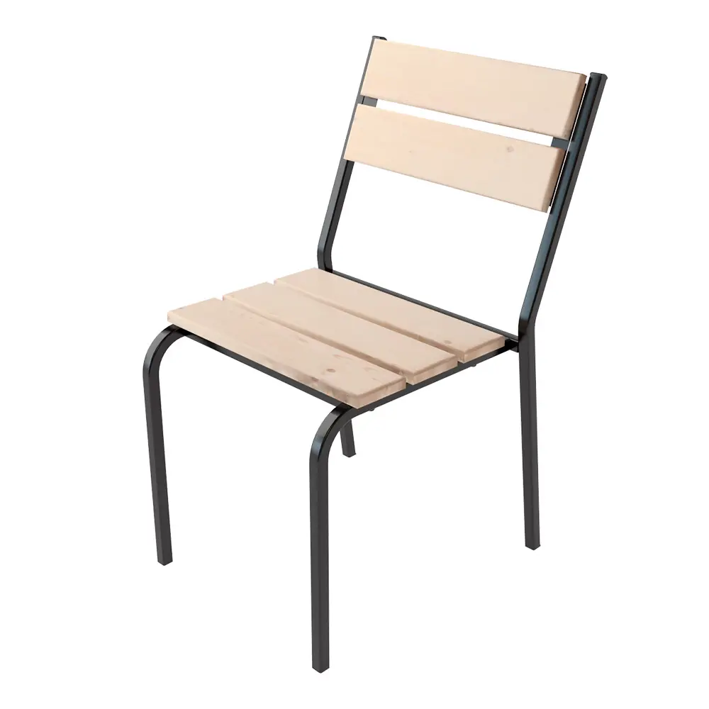 Изображение товара Cтул Ubc group Forest 59х46х79 см дерево/железо бесцветный