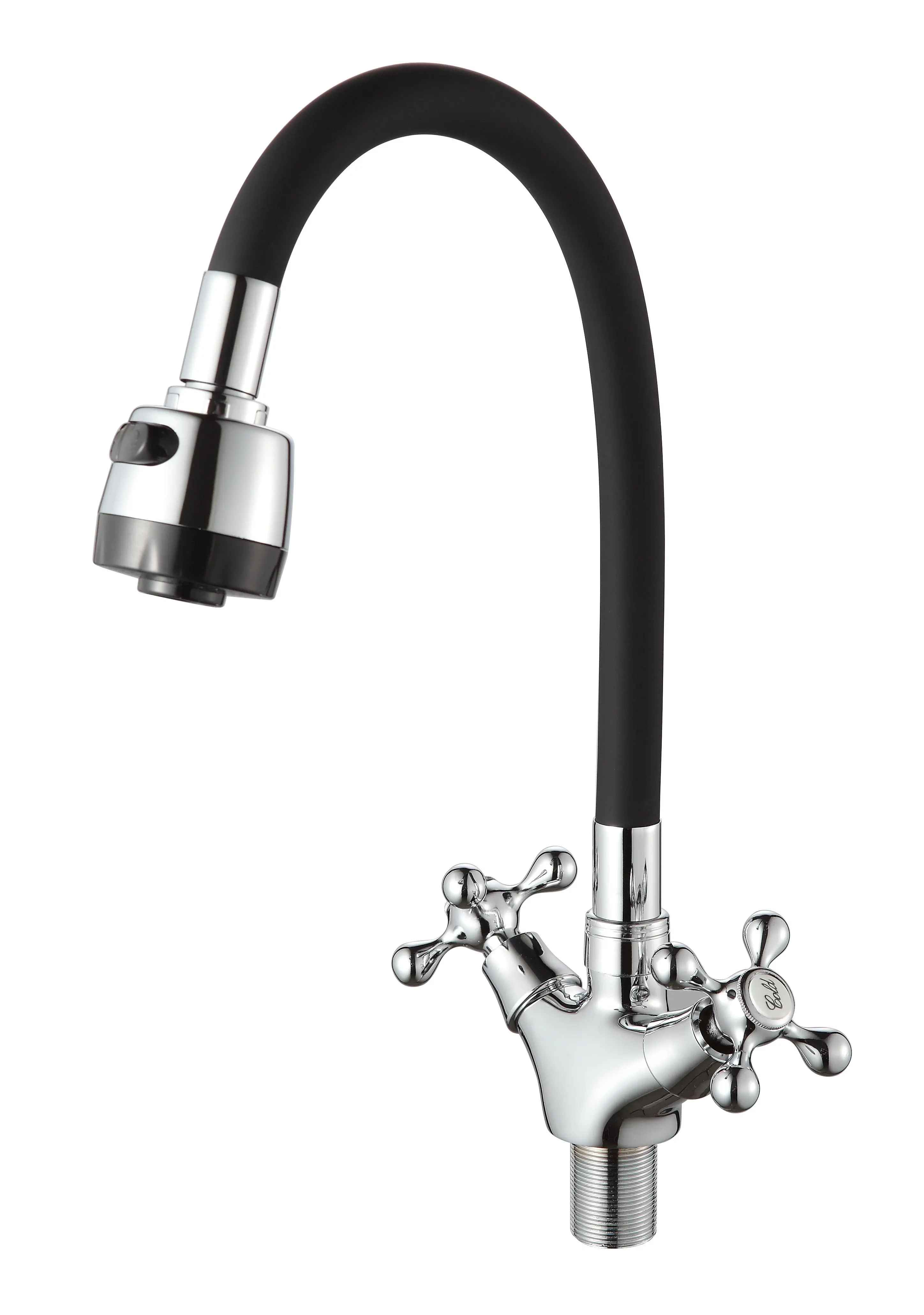 Изображение товара Двухвентильный смеситель D-lin D153810-1t 15 см цвет черный