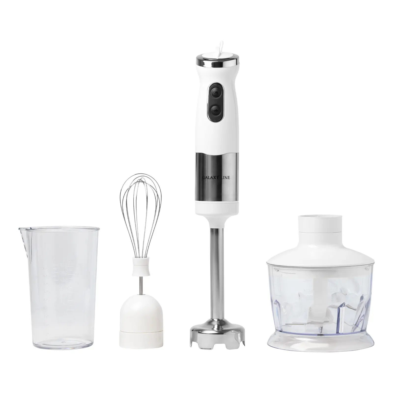 Изображение товара Погружной блендер Galaxy Line GL2121 1 скорость пластик цвет белый