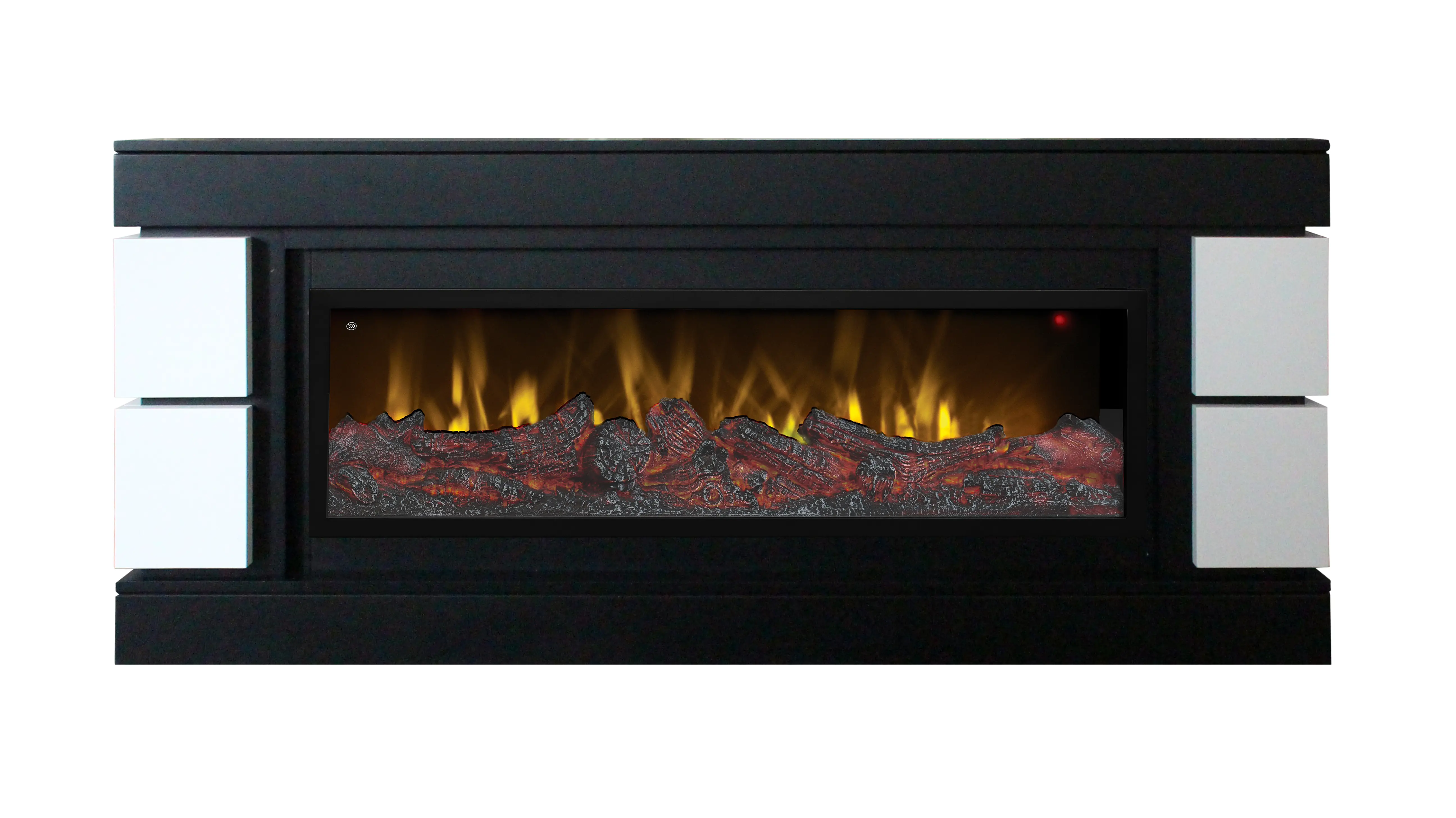 Изображение товара Обрамление Denver R 42 для очага Saphir 42 черное из МДФ с защитной краской