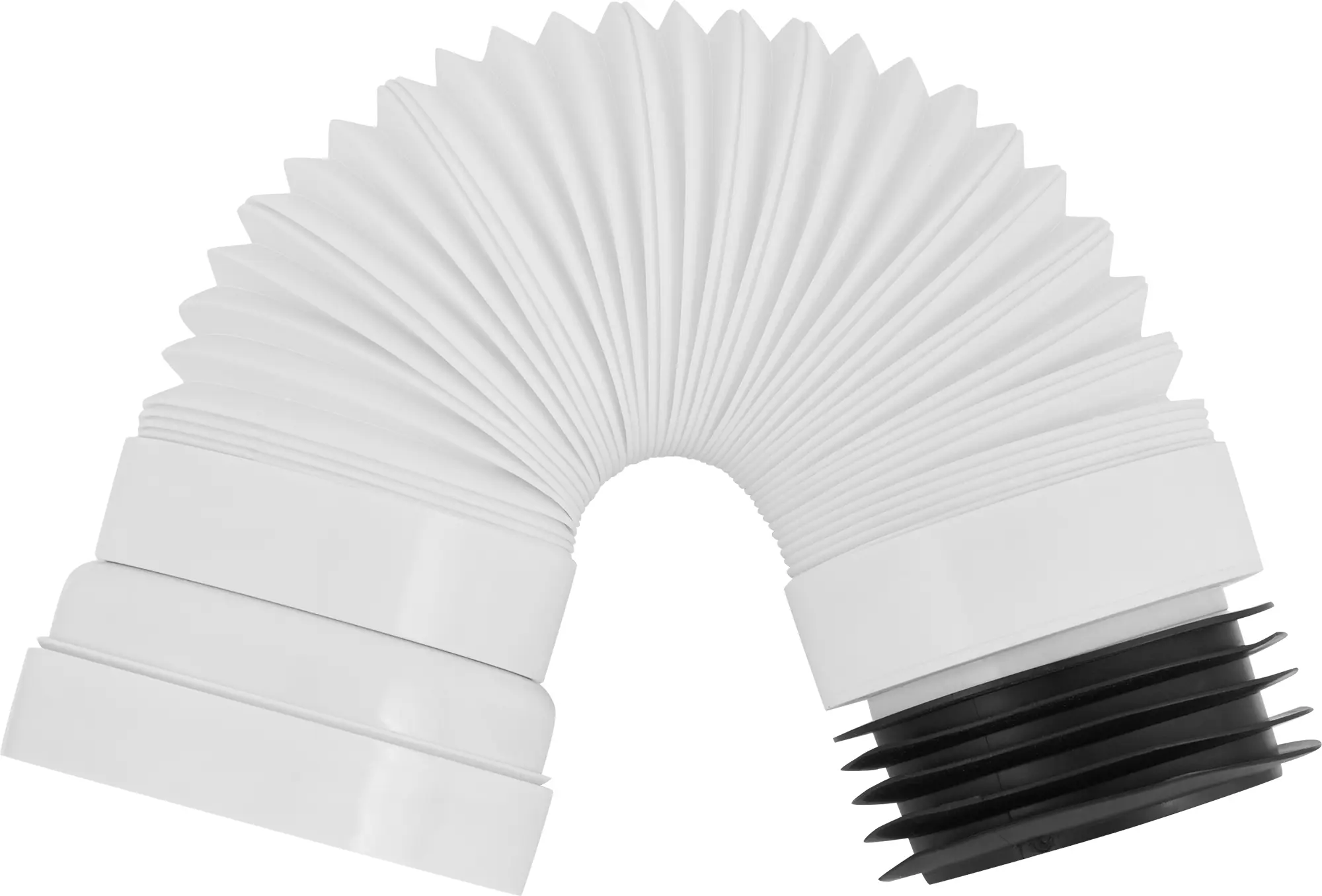 Изображение товара Труба гофрированная АНИ Пласт ø90 мм 340-870 мм для канализации