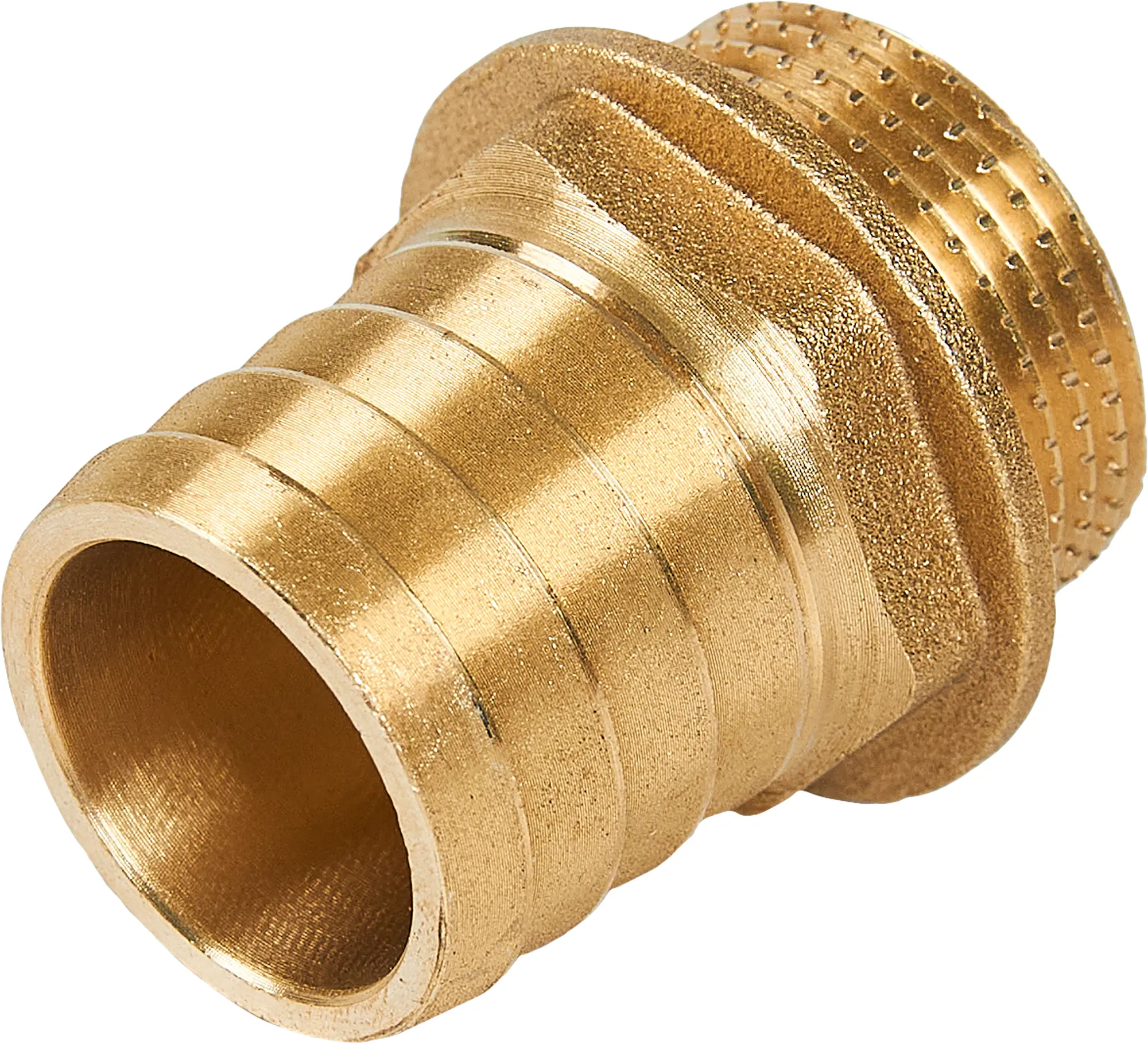 Изображение товара Штуцер для шланга Aquasfera 3/4"x25 мм НР латунь 018-0366