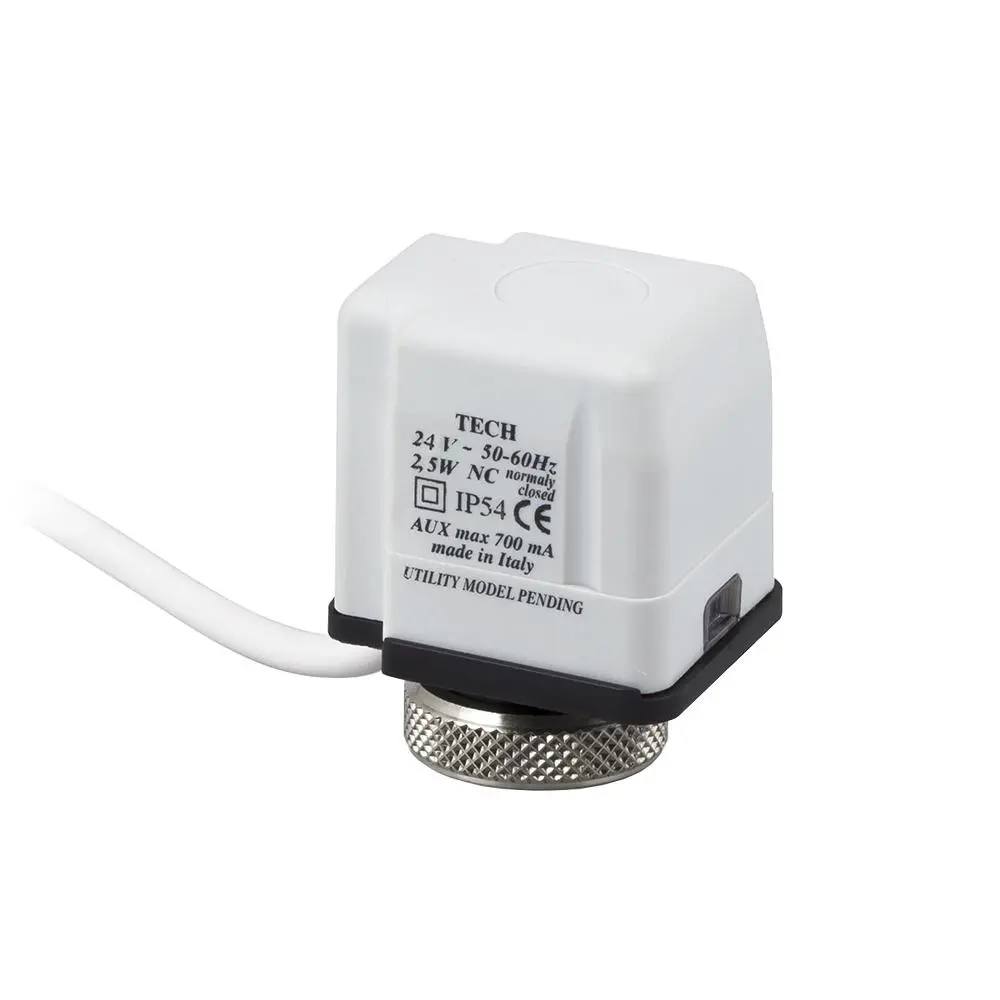 Изображение товара Сервопривод SR Rubinetterie 24 В нормально закрытый для радиаторов отопления