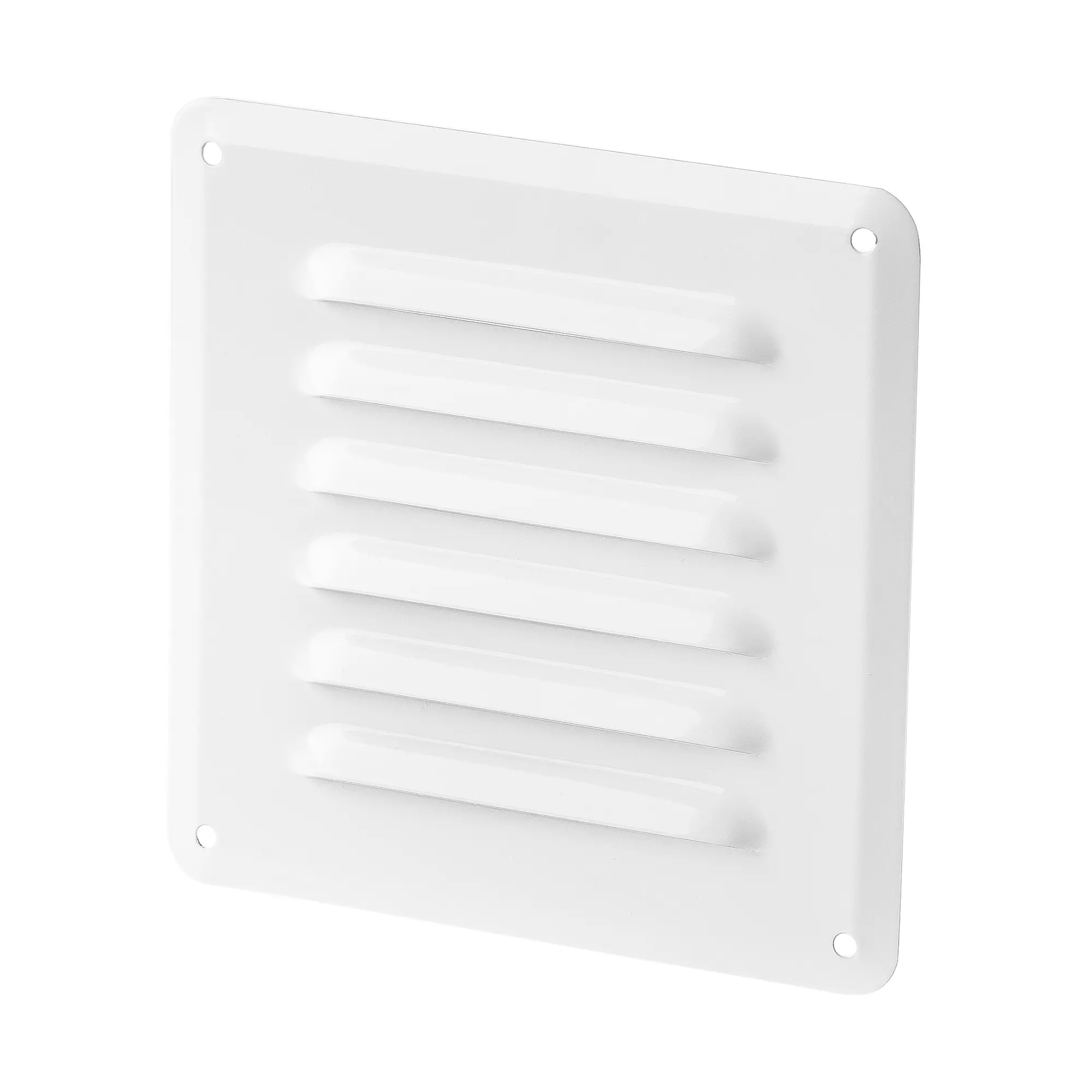 Изображение товара Решетка вентиляционная Ore GM1515W 150x150 мм металл белая для внутренней установки