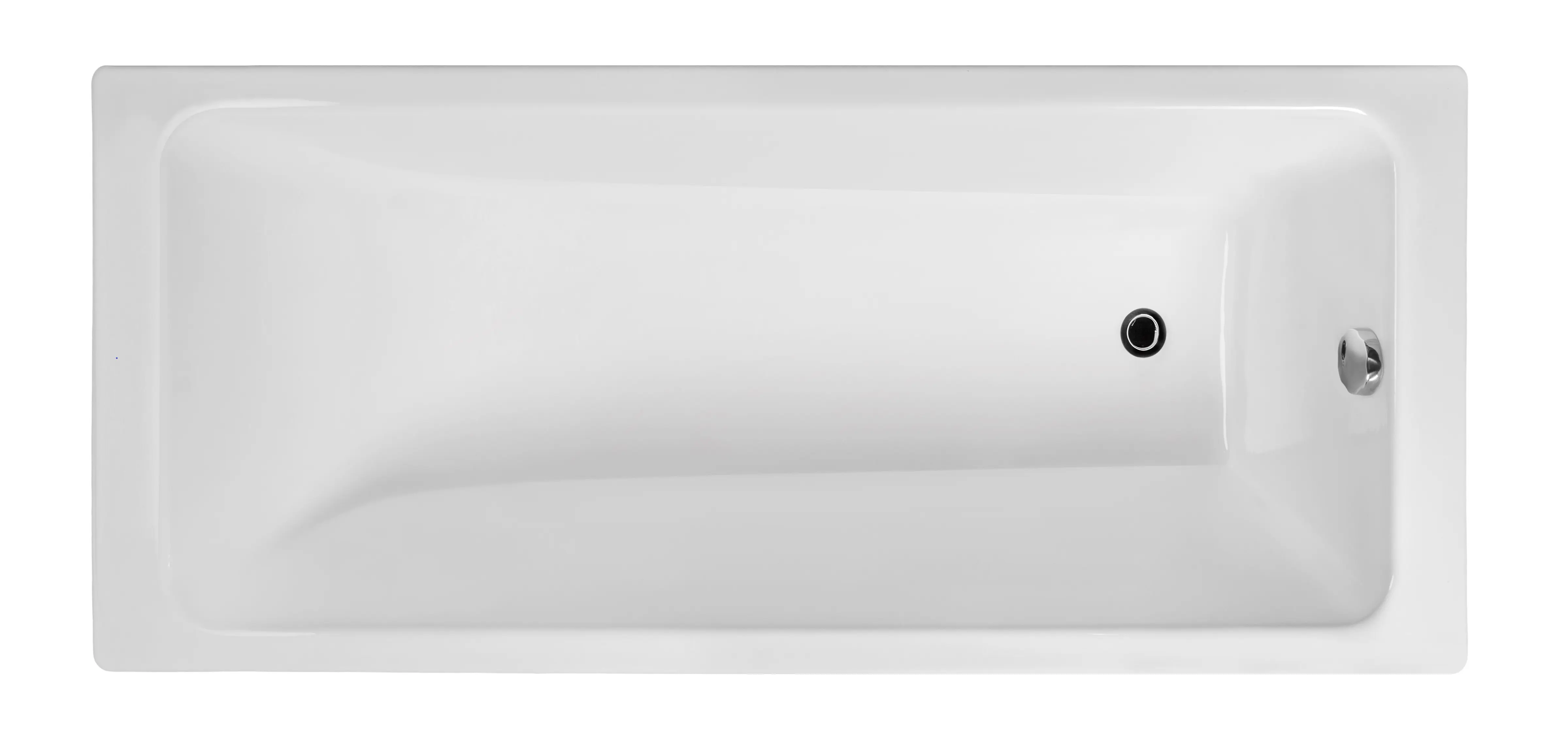 Изображение товара Прямоугольная ванна Wotte Line 1600x700 160x70см чугун