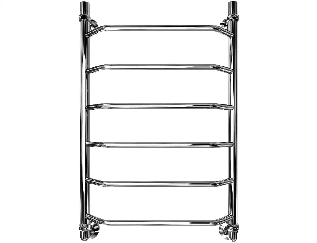 Изображение товара Полотенцесушитель водяной Двин E 50x80 см нержавеющая сталь 1/2" полированный