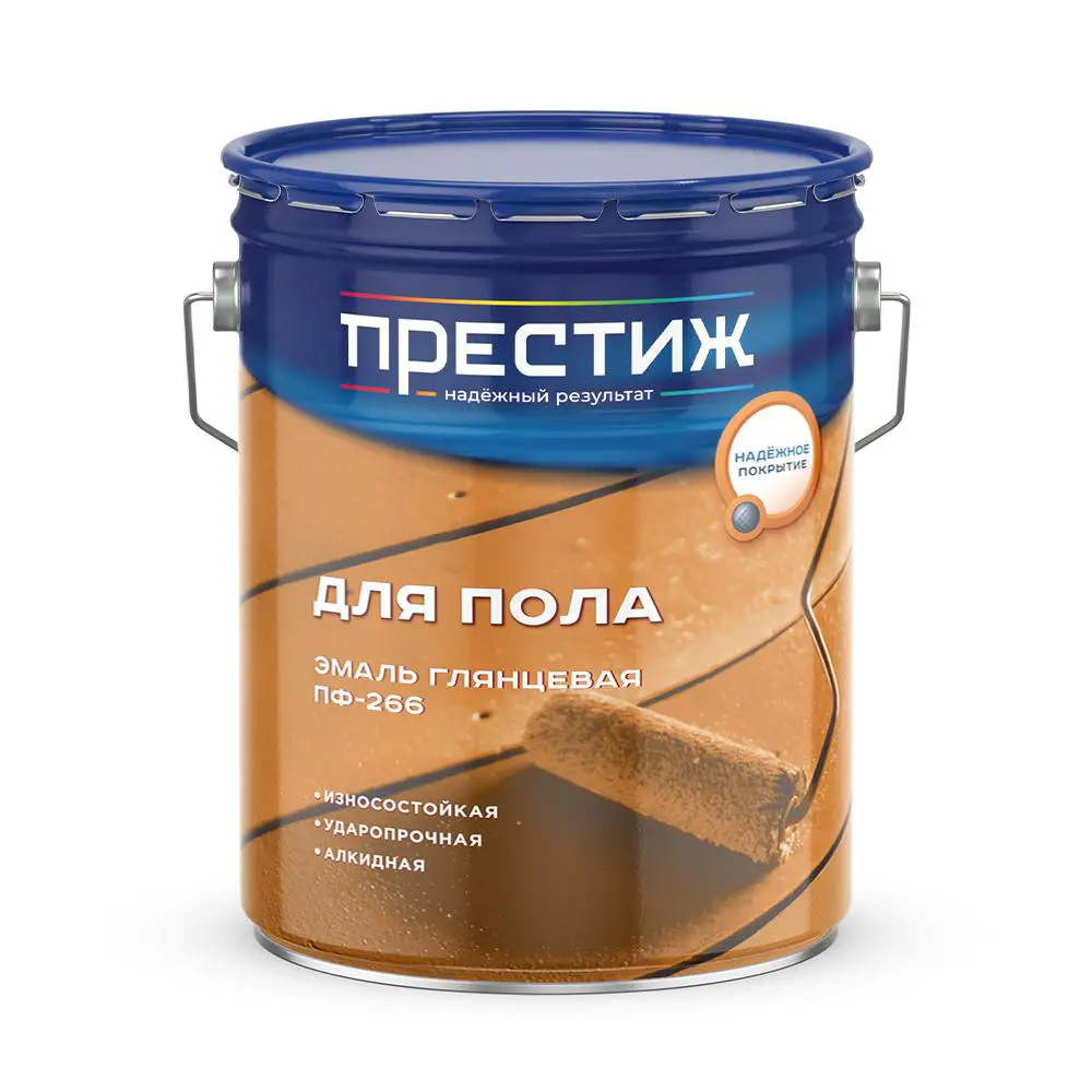 Изображение товара Эмаль ПРЕСТИЖ ХОЛДИНГ 01-003-019-200 глянцевая цвет желтый 20 кг