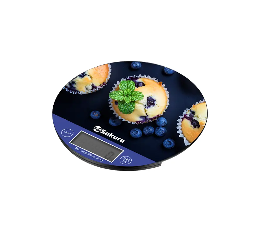 Изображение товара Электронные весы Sakura SA-6076M максимальная нагрузка 8 кг SA-6076M