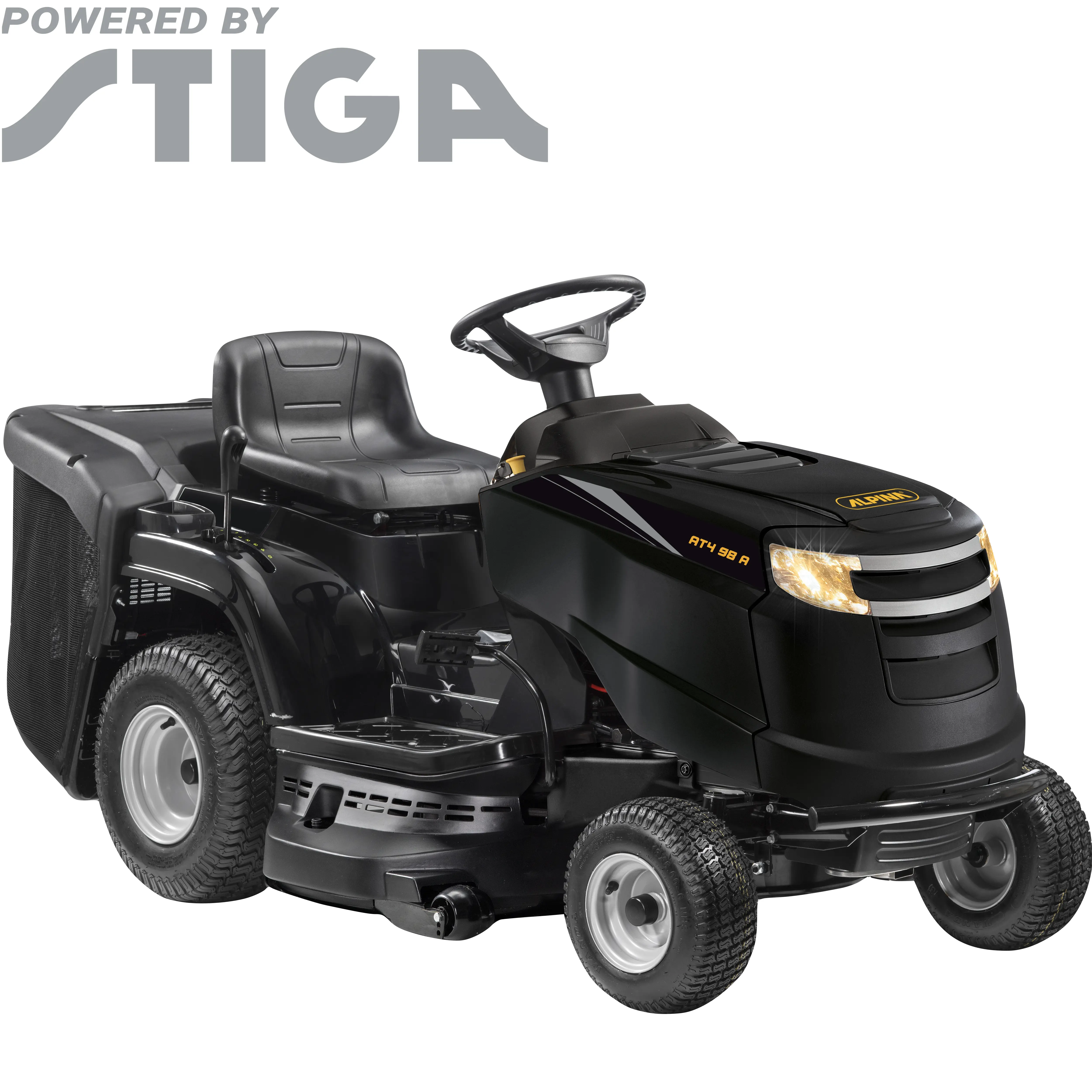 Изображение товара Садовый трактор Alpina AT 4 98 A с мощностью 9.8 л.с.