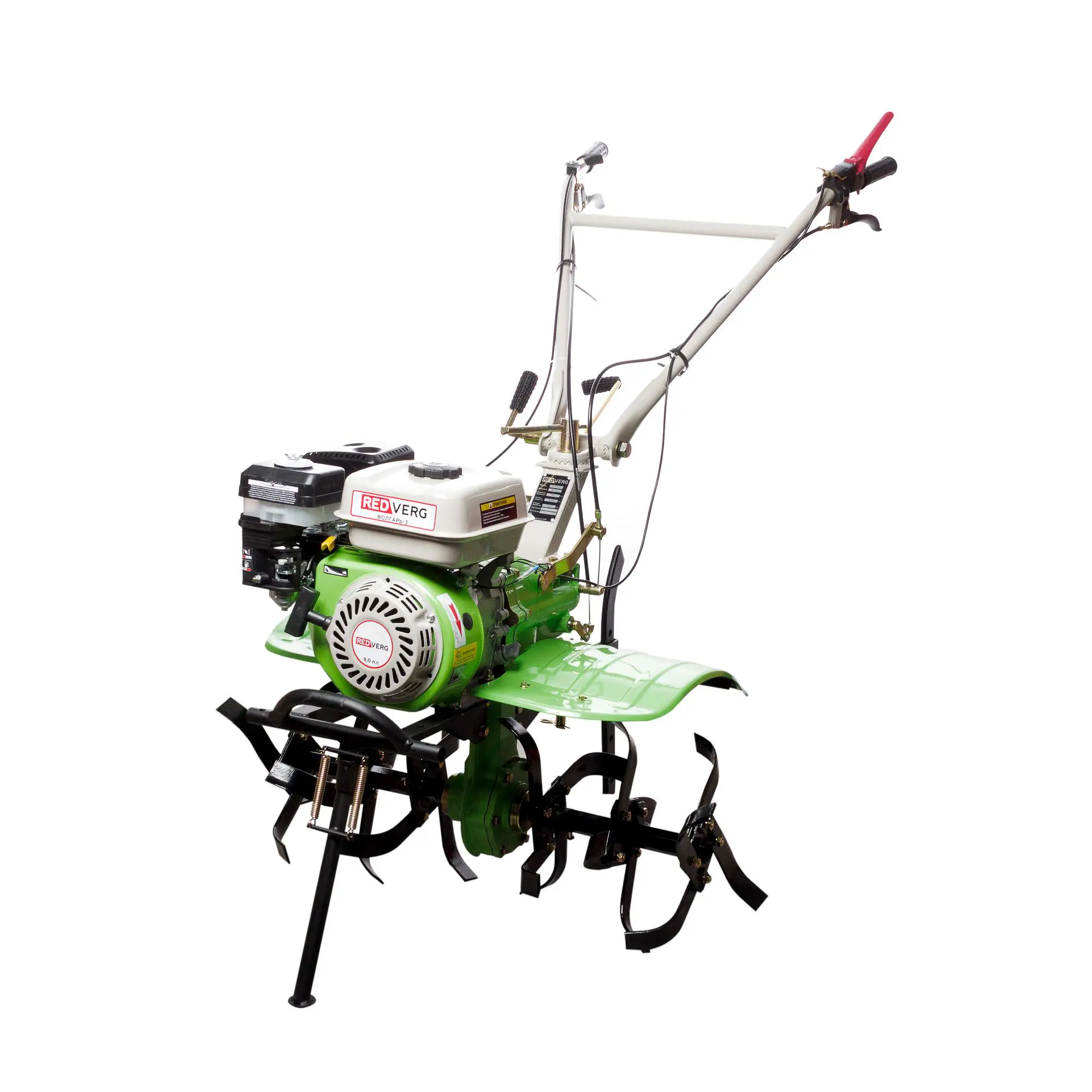 Изображение товара Мотоблок Redverg Волгарь-3 RD-TV3 8 л.с. бензиновый для тяжёлой почвы