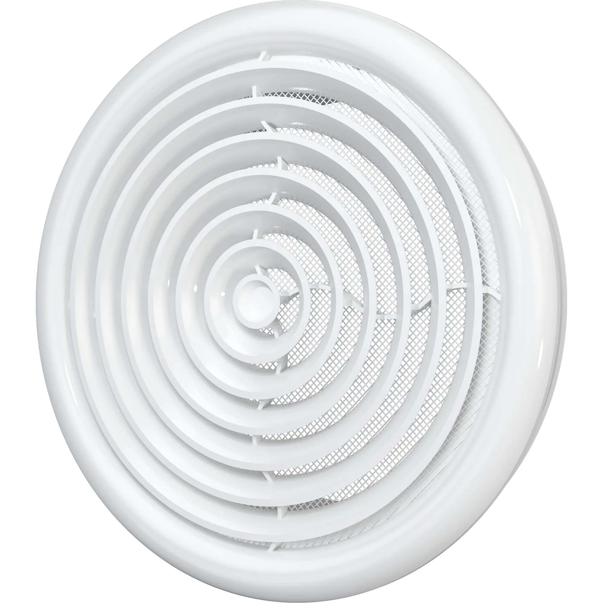 Изображение товара Диффузор со стопорным кольцом d150 пластиковый для вентсистем ЭРА 15DK