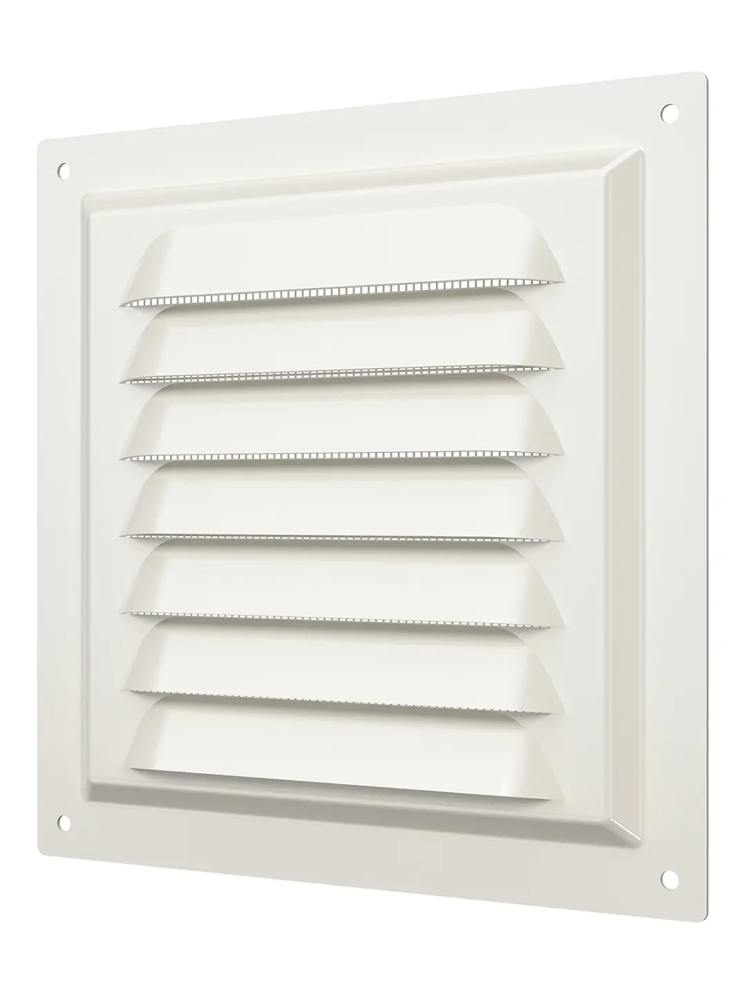 Изображение товара Вентиляционная решетка Era Ivory 300x300 мм с антимоскитной сеткой из стали