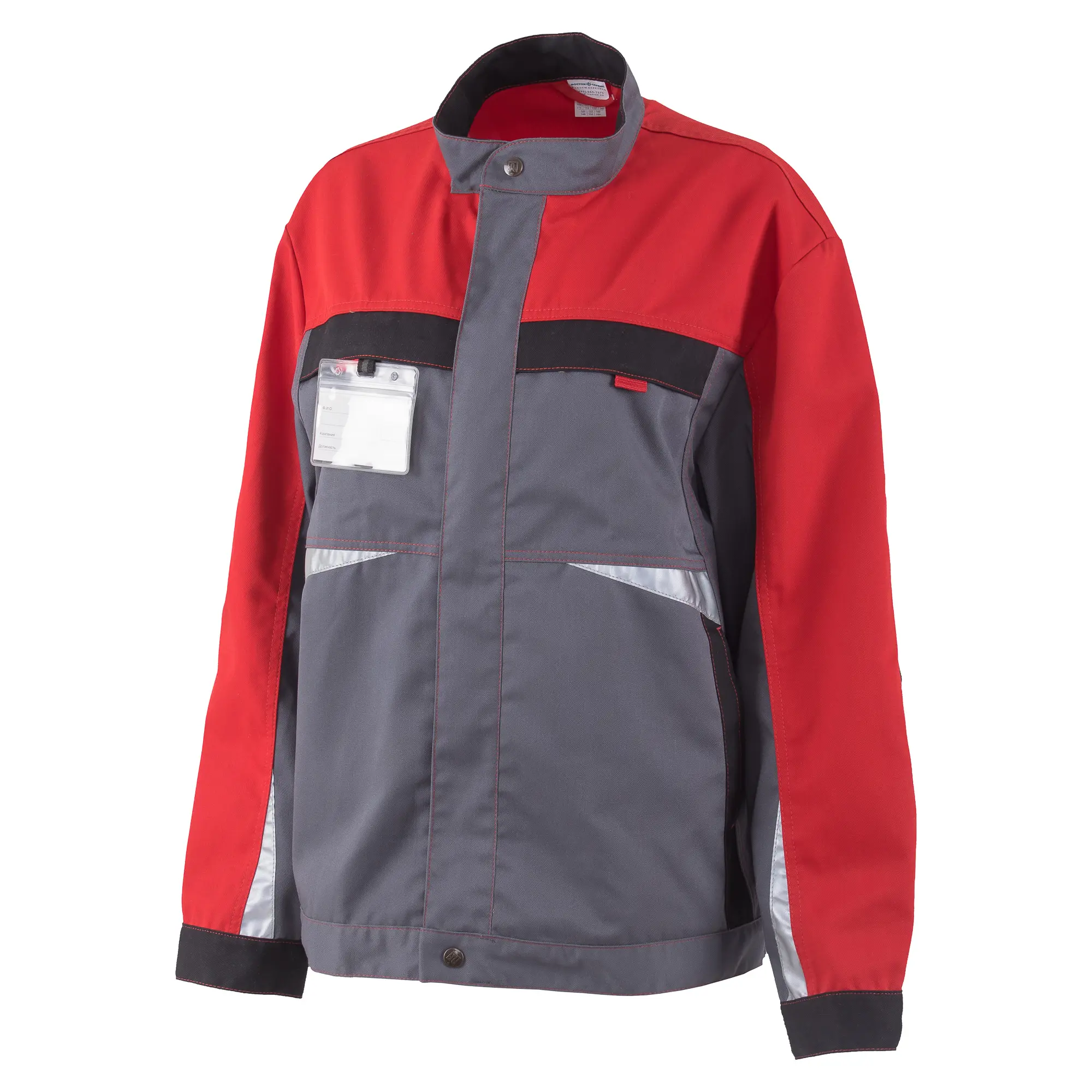 Изображение товара Куртка рабочая Спец цвет красный/серый размер 48-50 рост 182-188 см