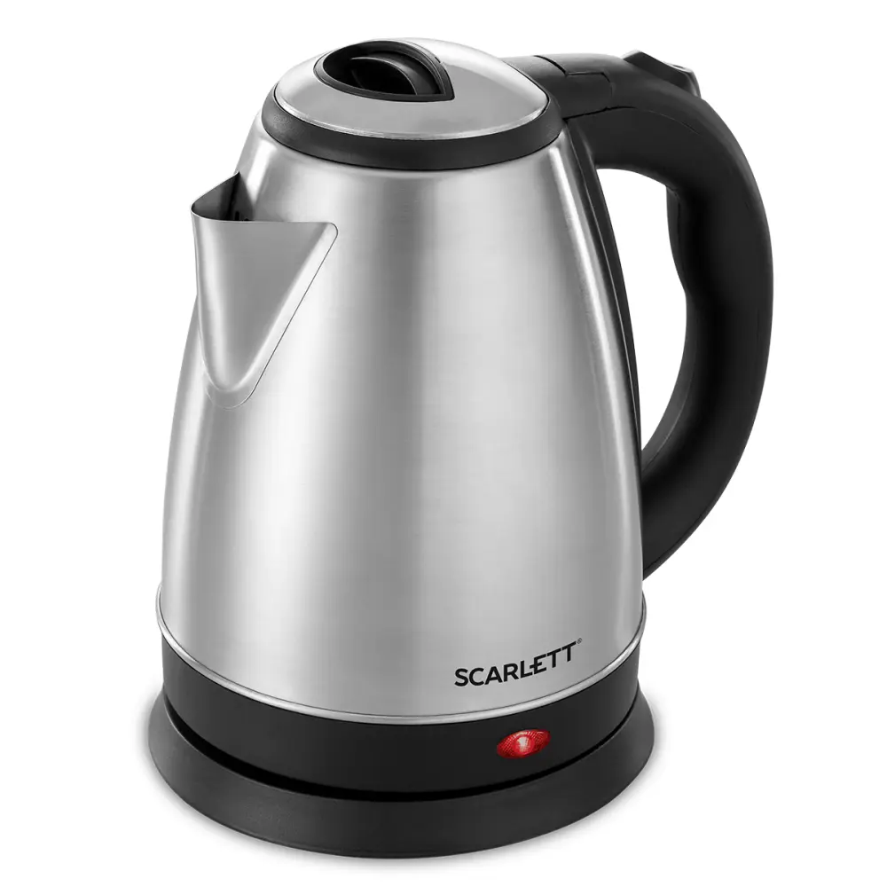 Изображение товара Электрический чайник Scarlett SC-EK21S24 2 л сталь цвет серебристый