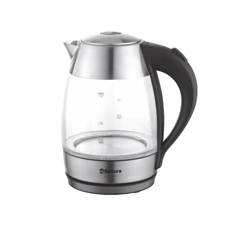 Изображение товара Электрический чайник Sakura SA-2727SBK 1.8 л стекло цвет черный