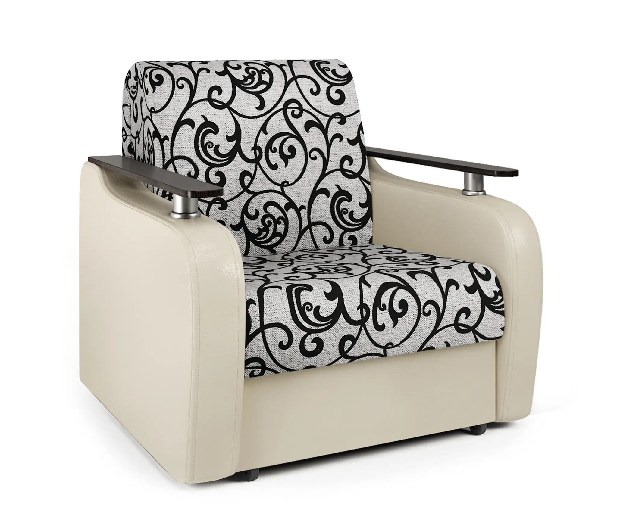 Изображение товара Кресло-кровать Шарм-Дизайн Гранд Д 90 с механизмом аккордеон и ящиком для белья