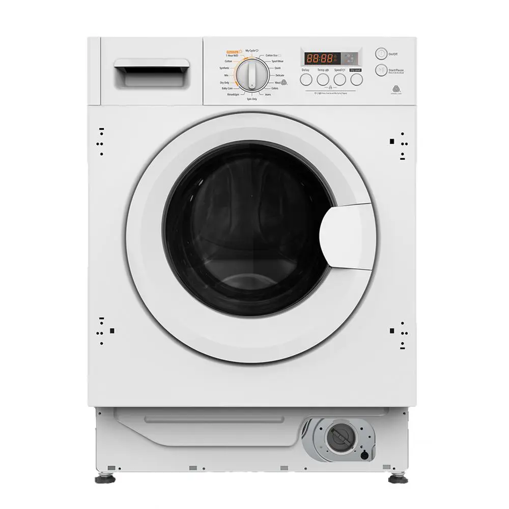 Изображение товара Встраиваемая стиральная машина с сушкой HOMSAIR WMB1486WH 8/6 кг