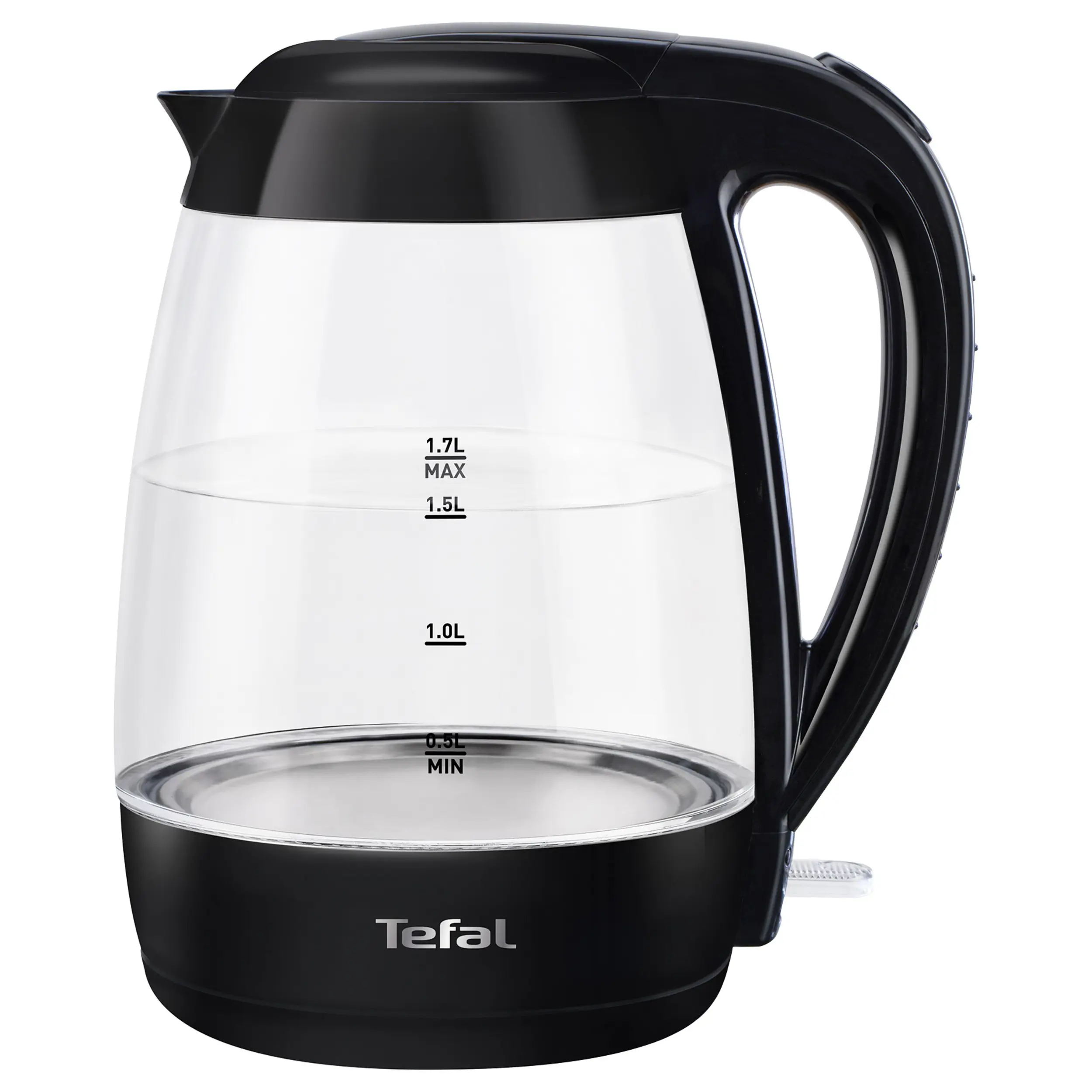 Изображение товара Электрический чайник Tefal 1.7 л стекло цвет черный KO450832