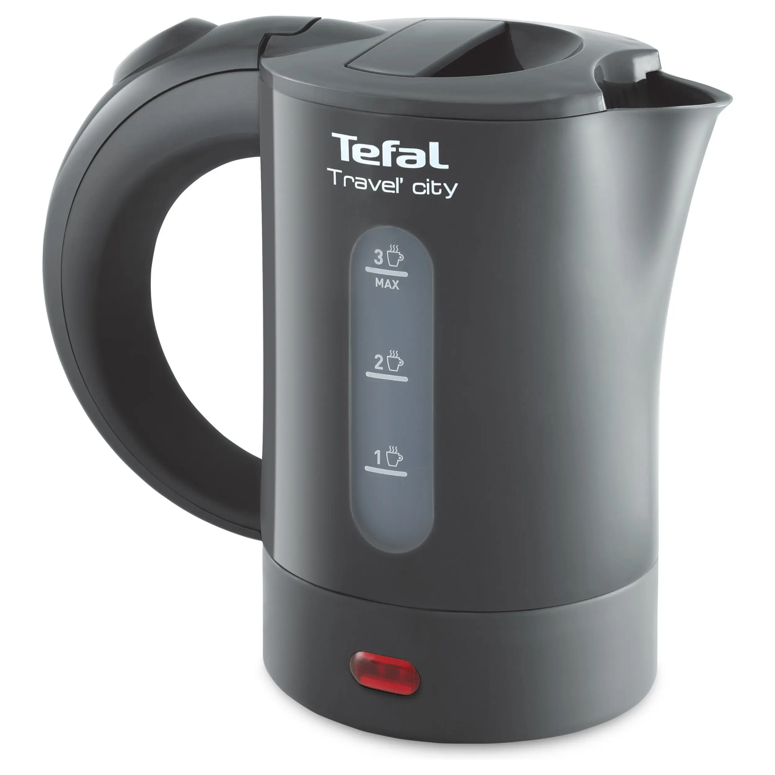 Изображение товара Электрический чайник Tefal 0.5 л пластик цвет серый KO120B30