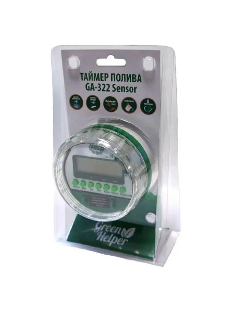 Изображение товара Таймер полива GreenHelper GA-322S электронный