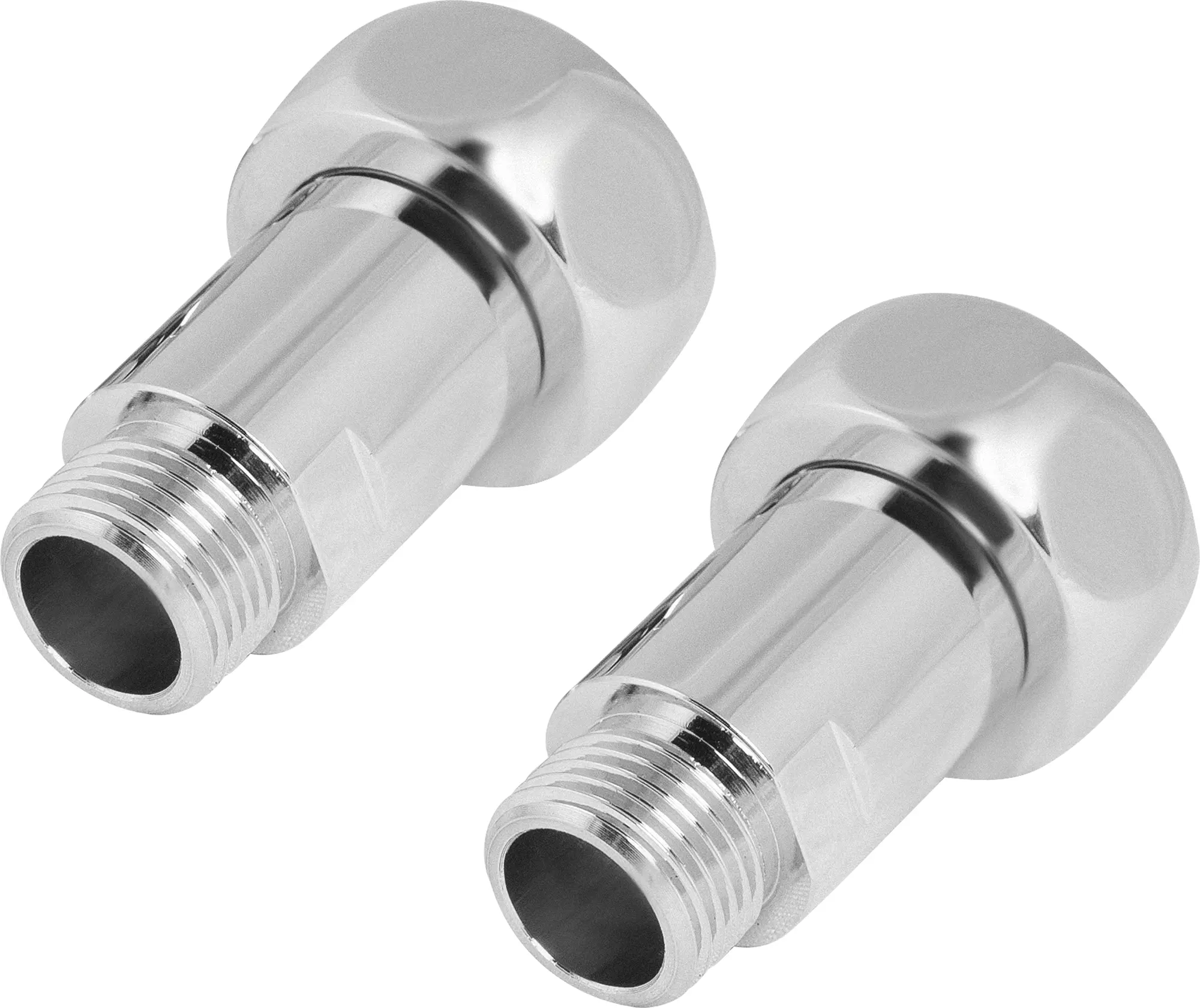 Изображение товара Соединитель для полотенцесушителя прямой 731SCH1004 1"x1/2", хромированная латунь