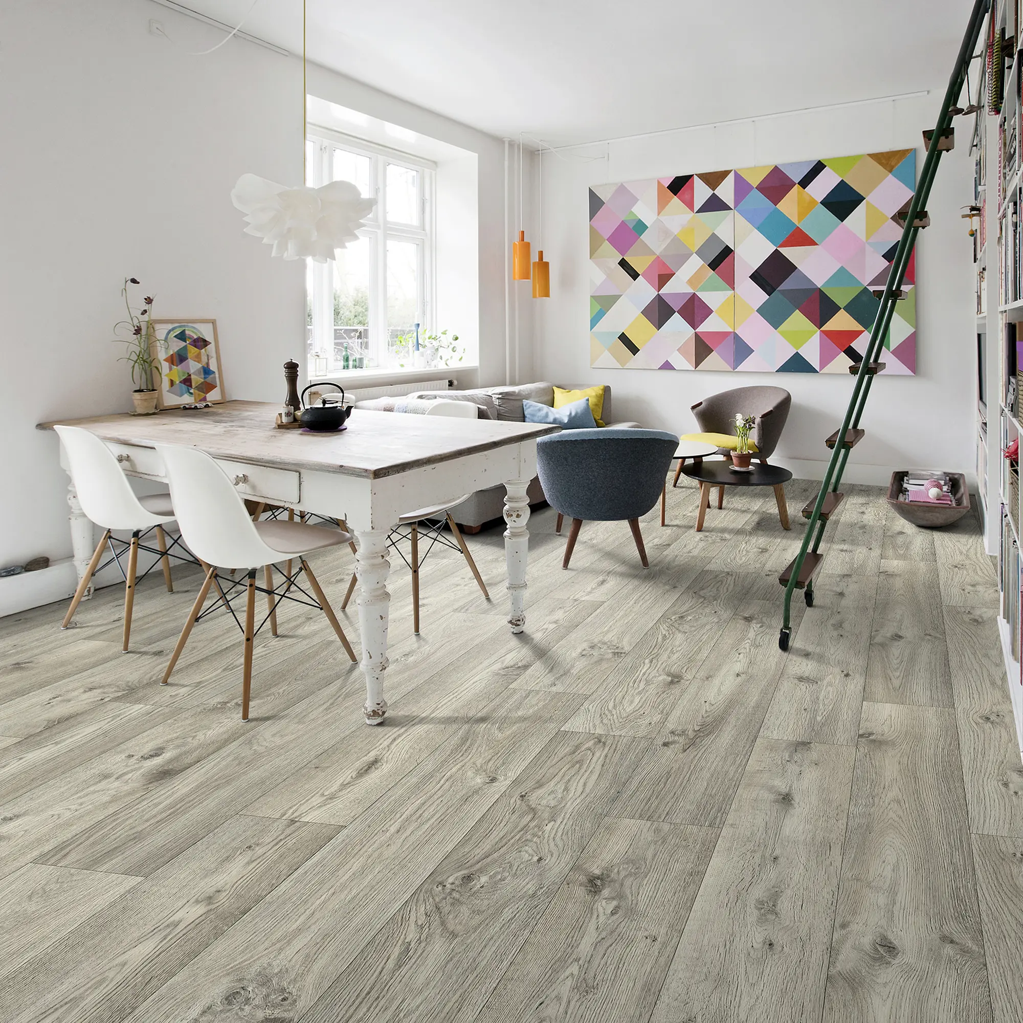 Изображение товара Линолеум "Дуб гавана" 32 класс ширина 2 м