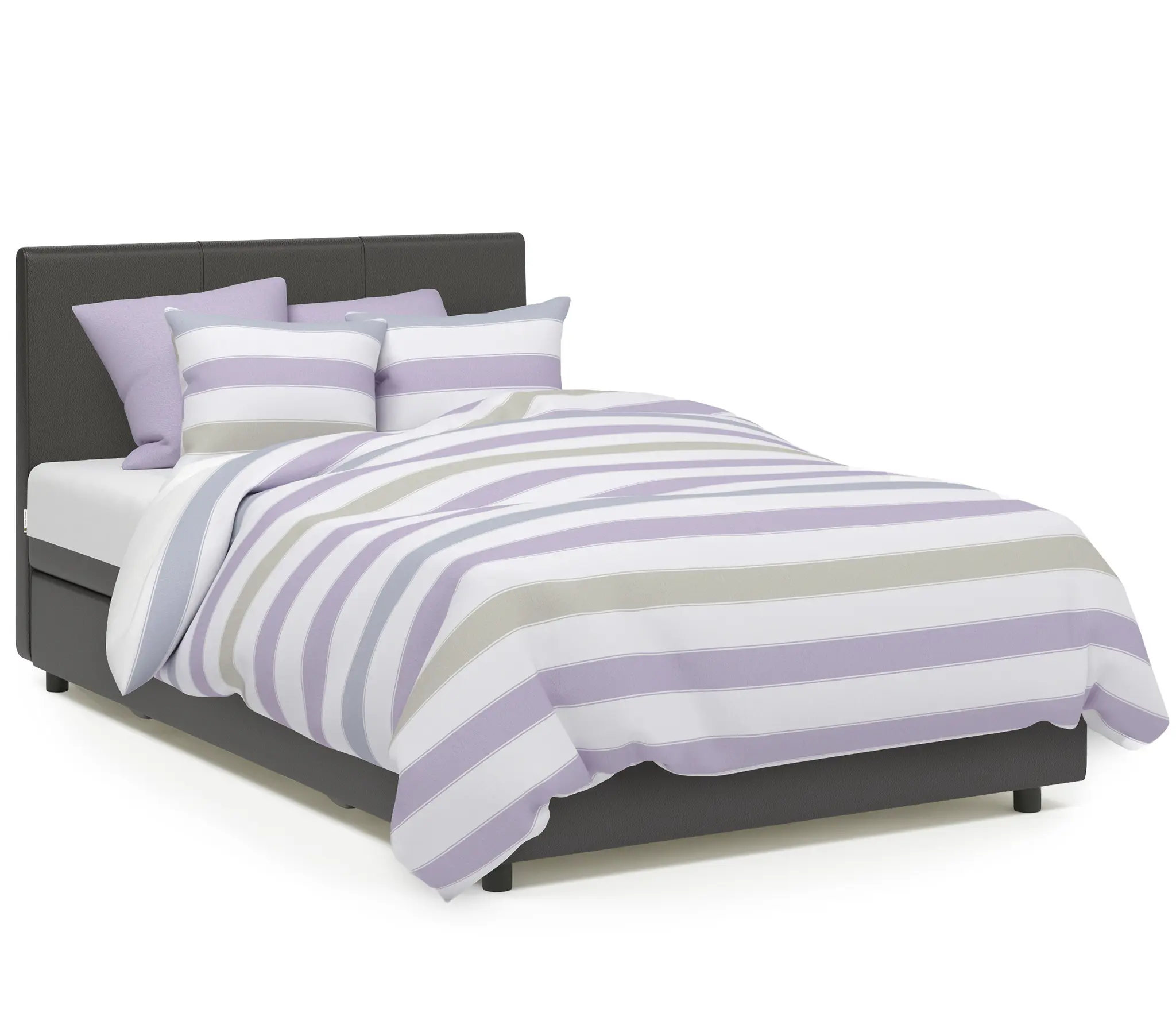 Изображение товара Кровать Шарм-дизайн Классика 80430289 с матрасом и ящиком 140x198 см