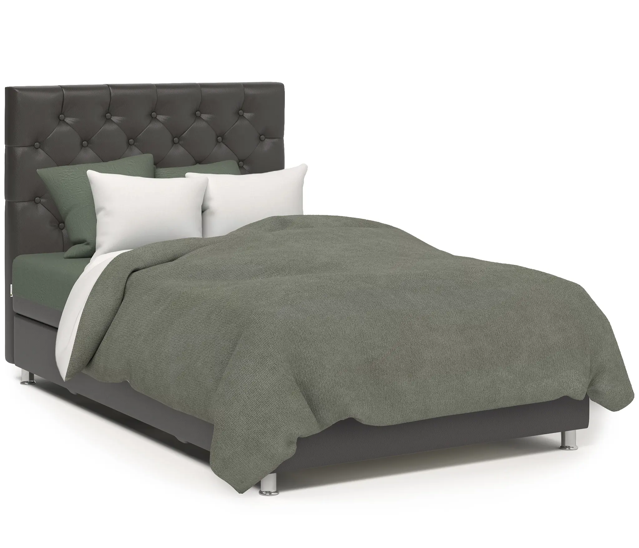 Изображение товара Кровать Шарм-дизайн Шармэль 100x198 см с ящиком и матрасом Россия