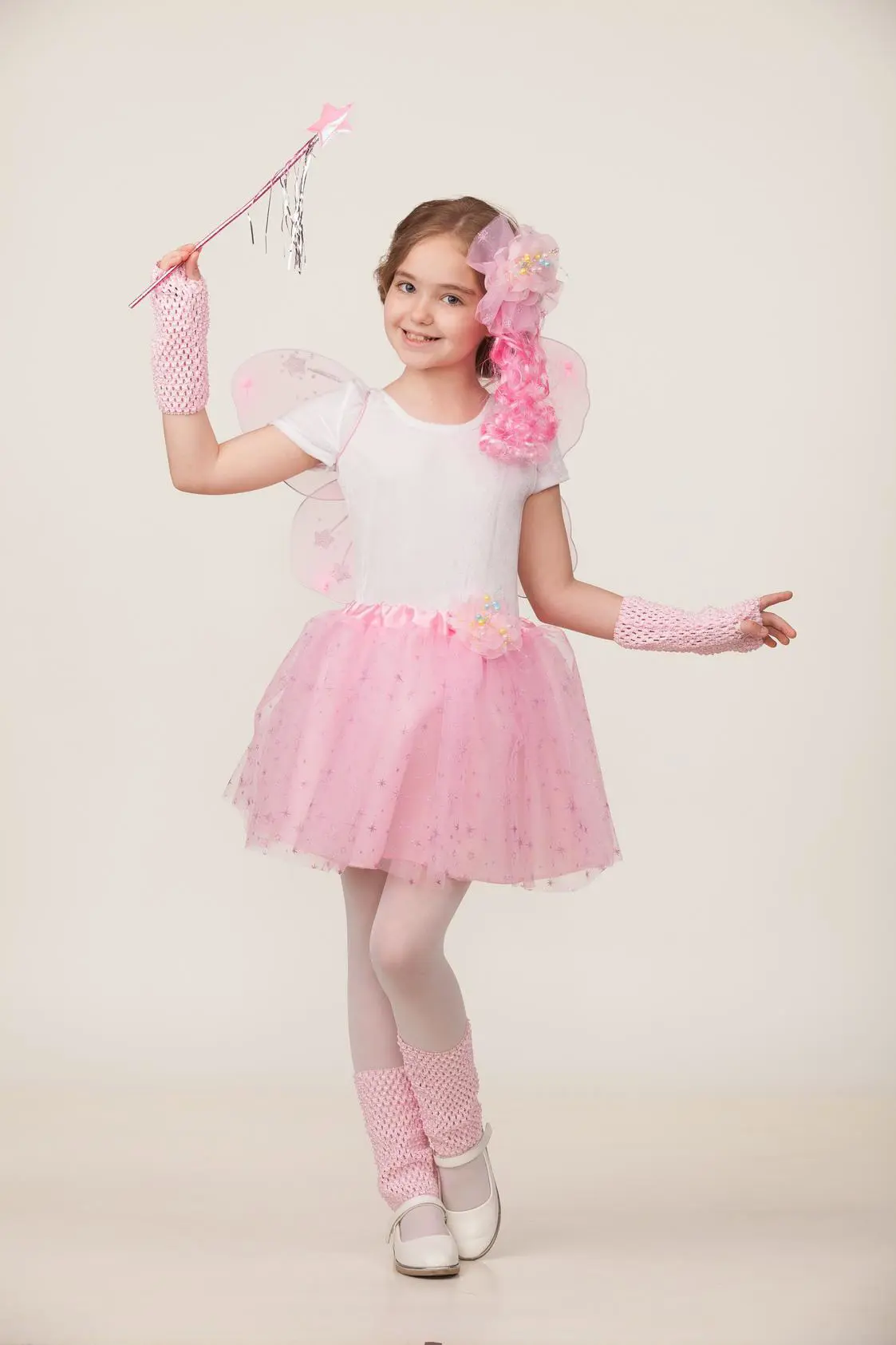 Изображение товара Карнавальный костюм Батик 22-79-116-60 детский Набор девочки Розовый р. 116-60 22-79 для девочки