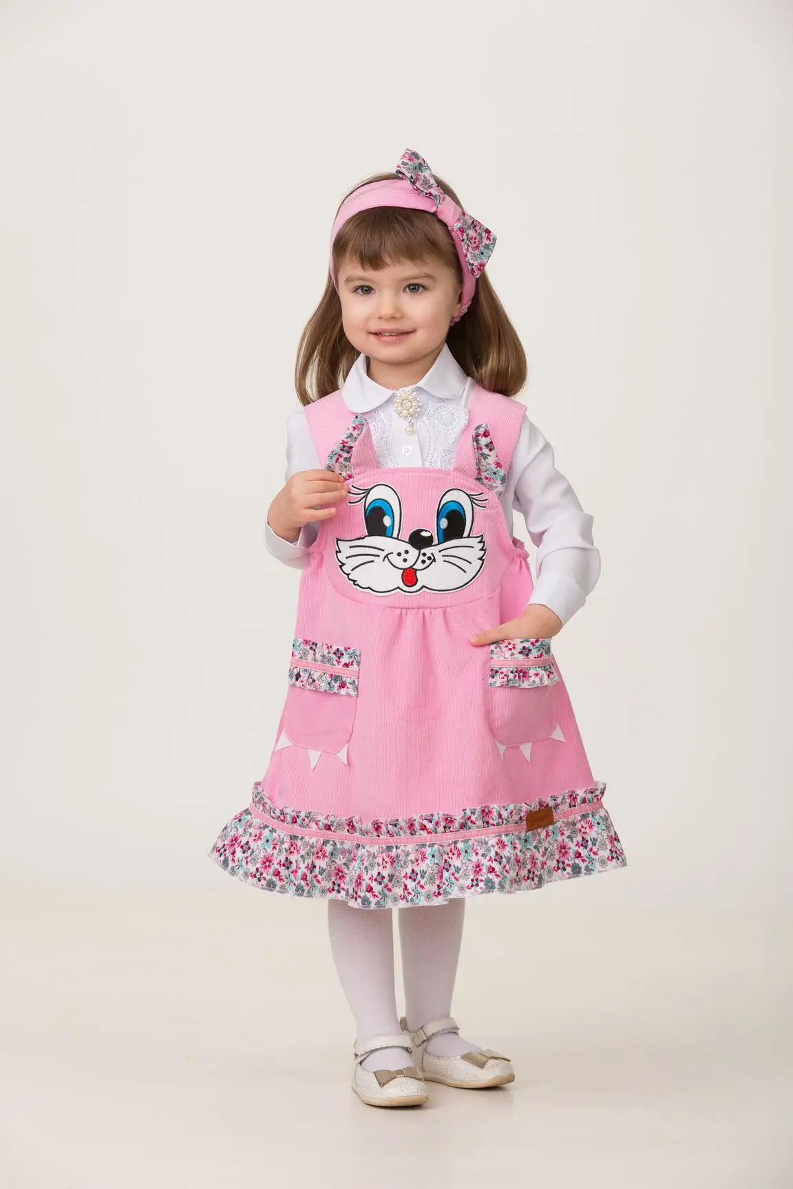 Изображение товара Карнавальный костюм Батик 5903-98-48 Кошечка Царапка размер 98-48 5903