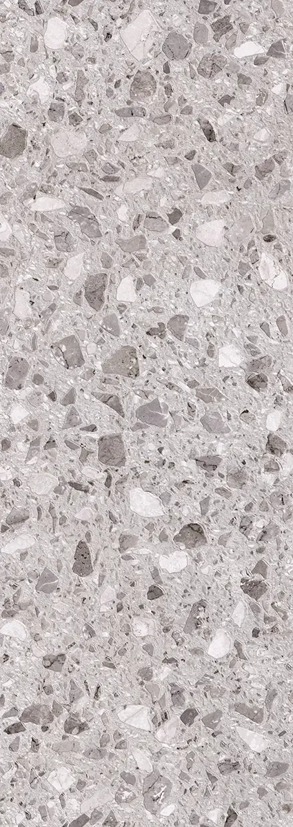Изображение товара Плитка настенная Azori Terrazzo Grigio 25.1x70.9 см серый материал
