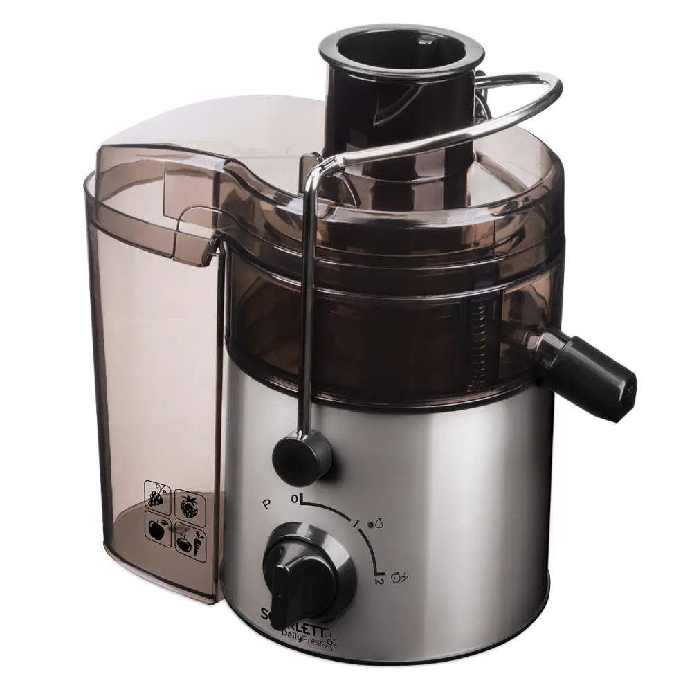 Изображение товара Соковыжималка электрическая Scarlett SC-JE50S18 800 Вт 0.6 л металл цвет серый