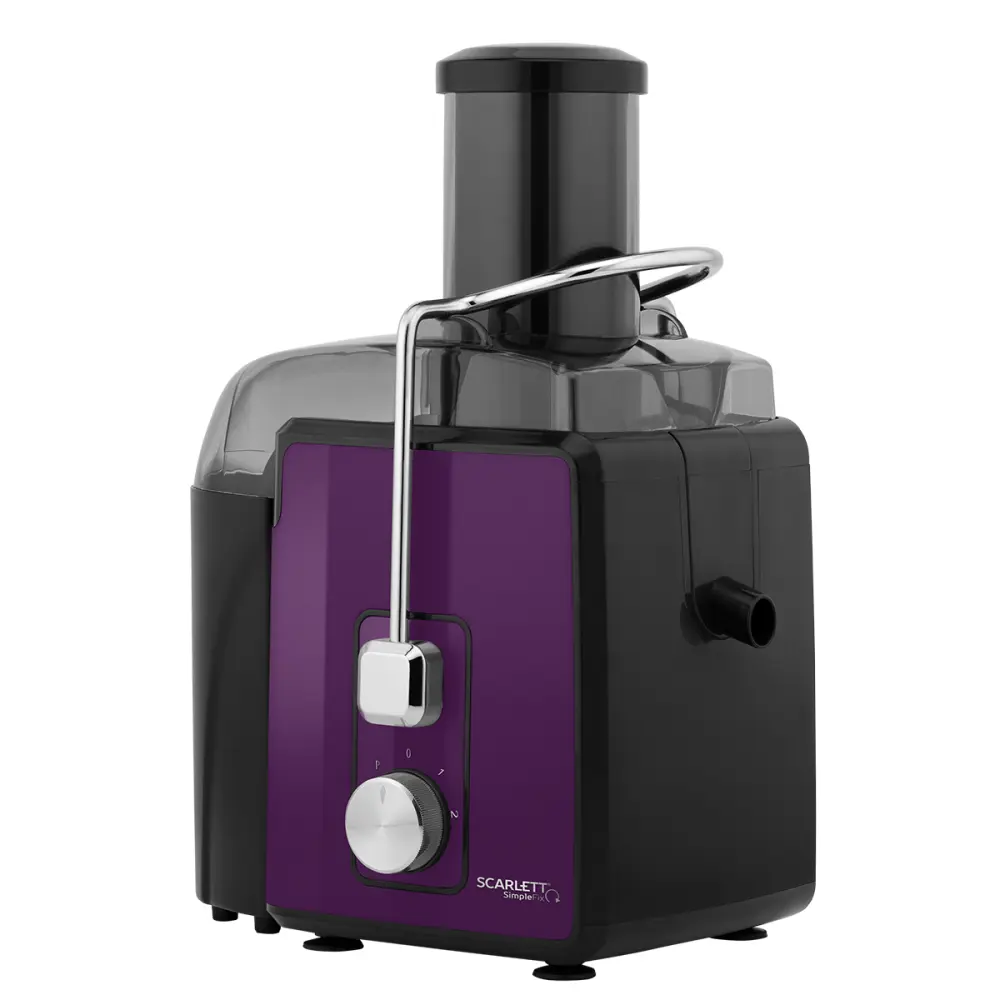 Изображение товара Соковыжималка электрическая Scarlett SC-JE50S47 1200 Вт 0.6 л металл цвет фиолетовый