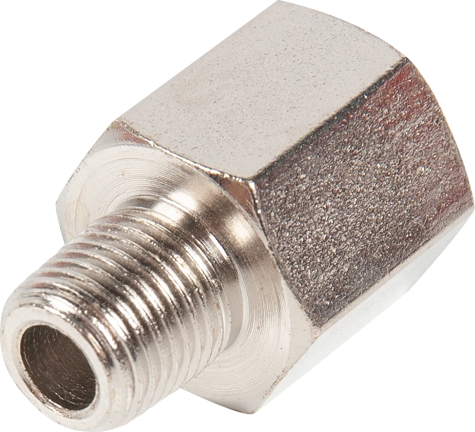 Изображение товара Переходник для компрессора Elitech 1/8 М - 1/4 F