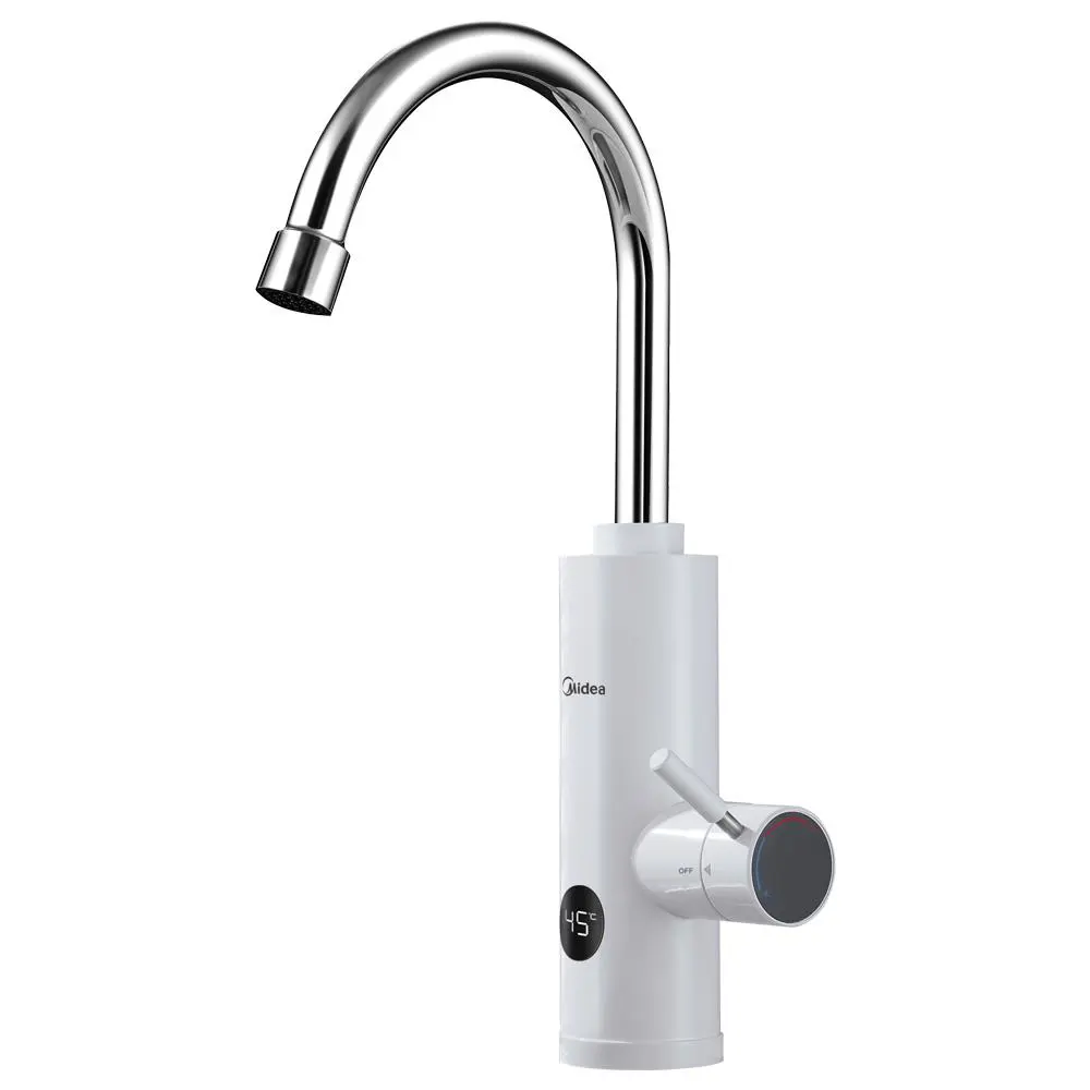 Изображение товара Электрический проточный водонагреватель Midea MTWH-3000 3 кВт с краном для дома