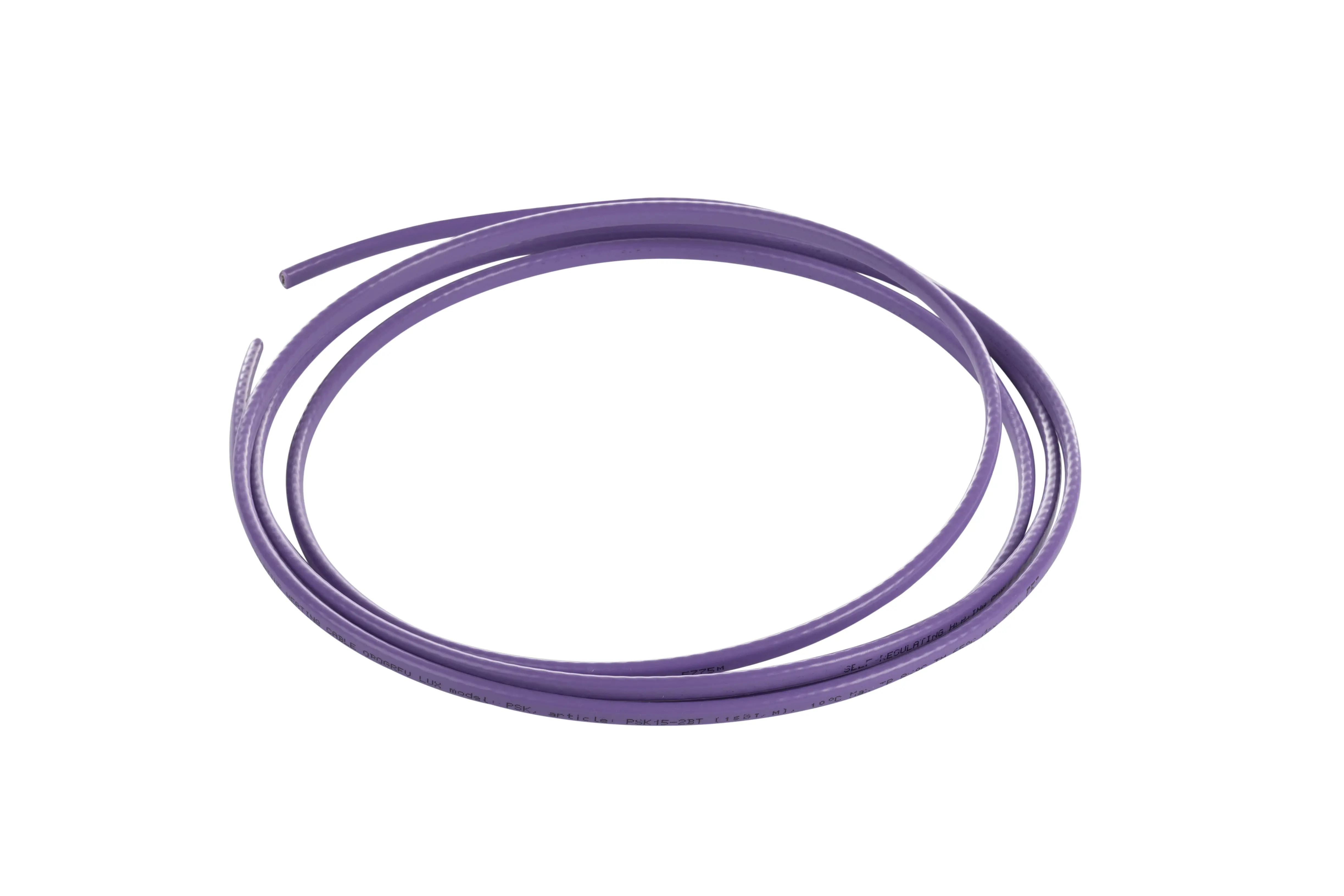 Изображение товара Греющий кабель для обогрева труб Обогрев люкс PSK15-2BT саморегулирующийся 1 м 15 Вт