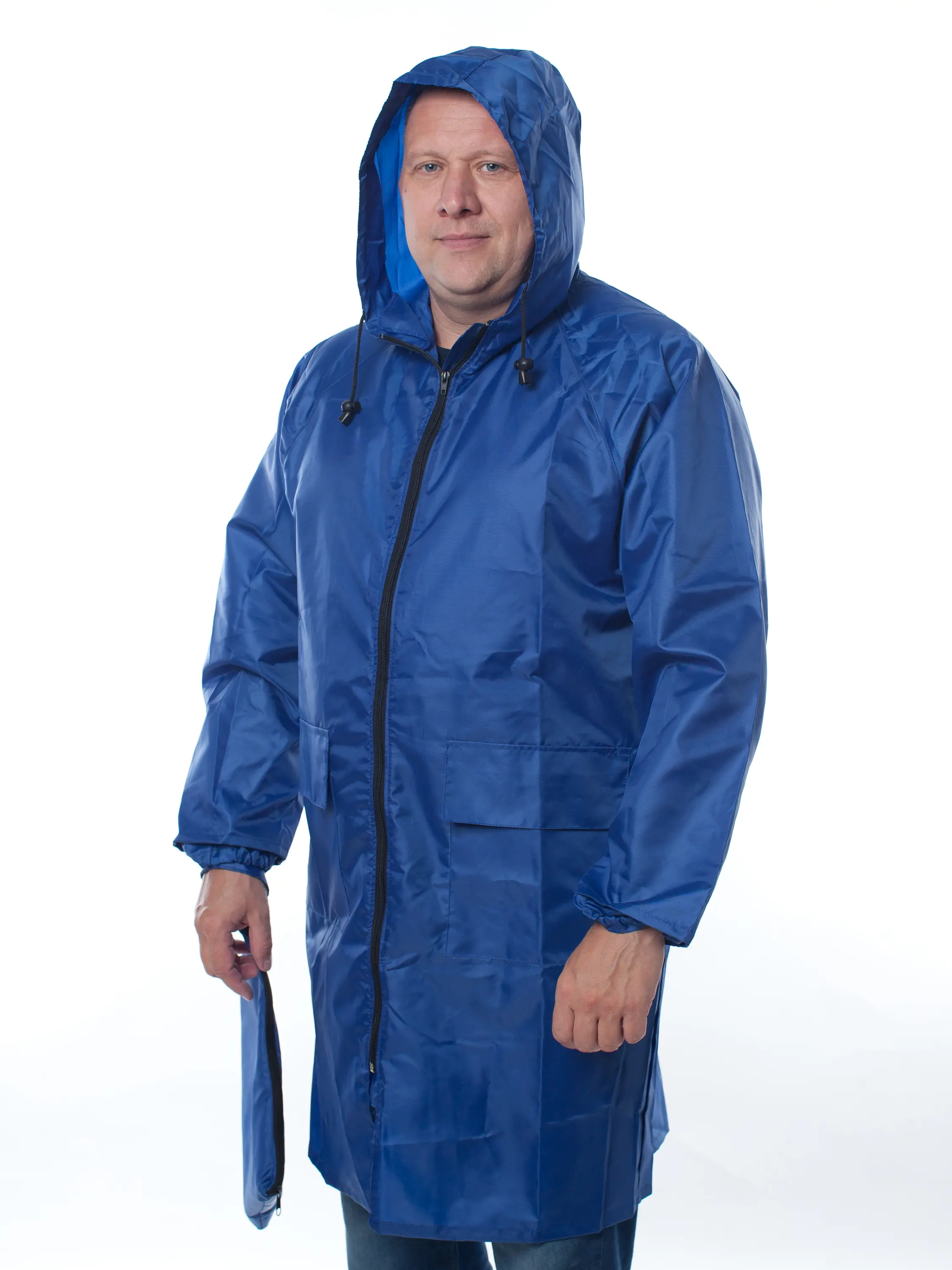 Изображение товара Дождевик Берта 800-56-58 облегченный, цвет васильковый, размер 56-58