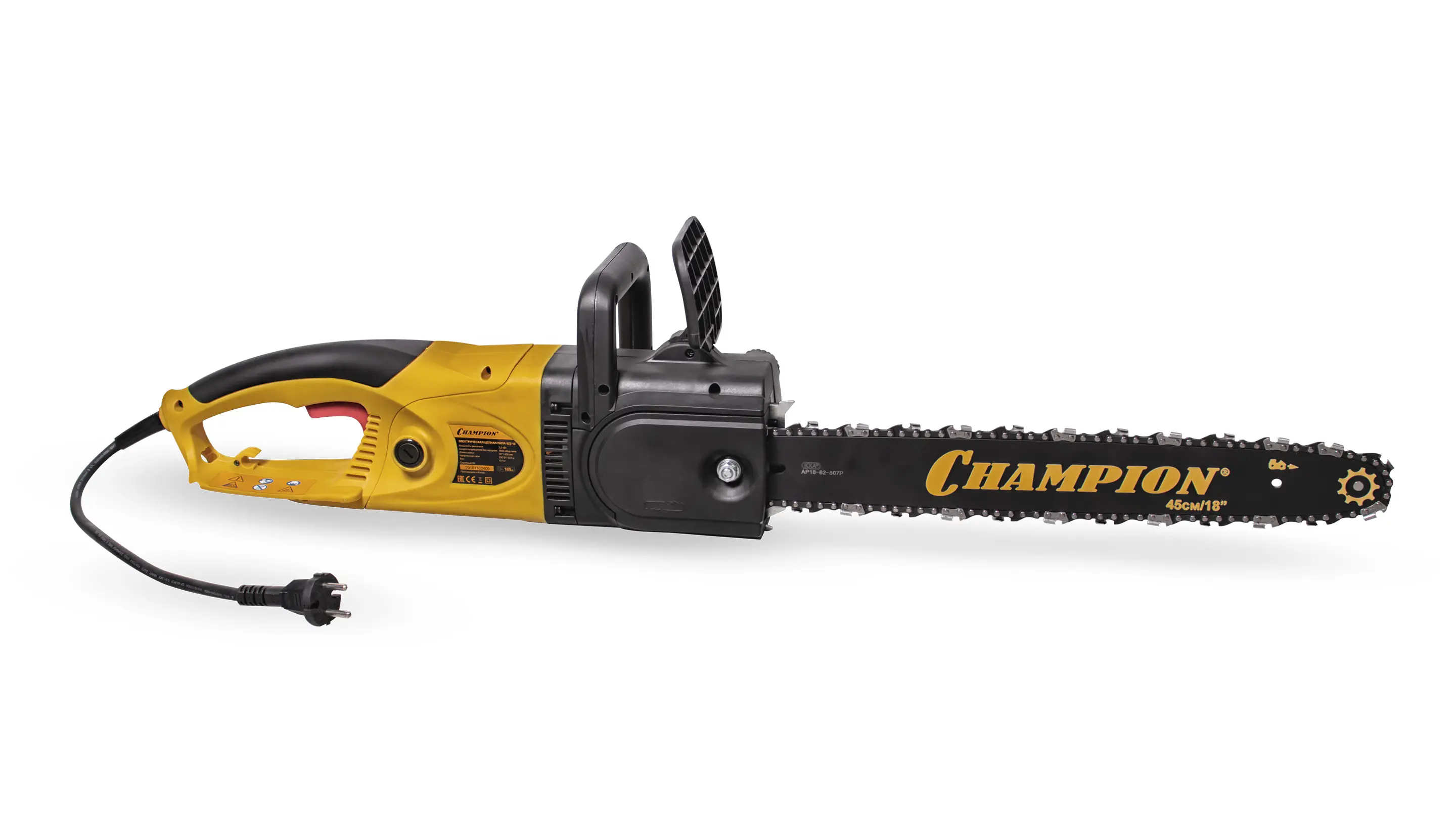 Изображение товара Электропила CHAMPION 422-18" 3/8-1.3-62 2.2кВт 4.4кг