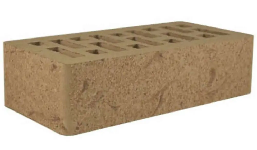 Изображение товара Кирпич облицовочный Старый Оскол M150 Эмират темный рустик 250x120x65 мм 1 НФ