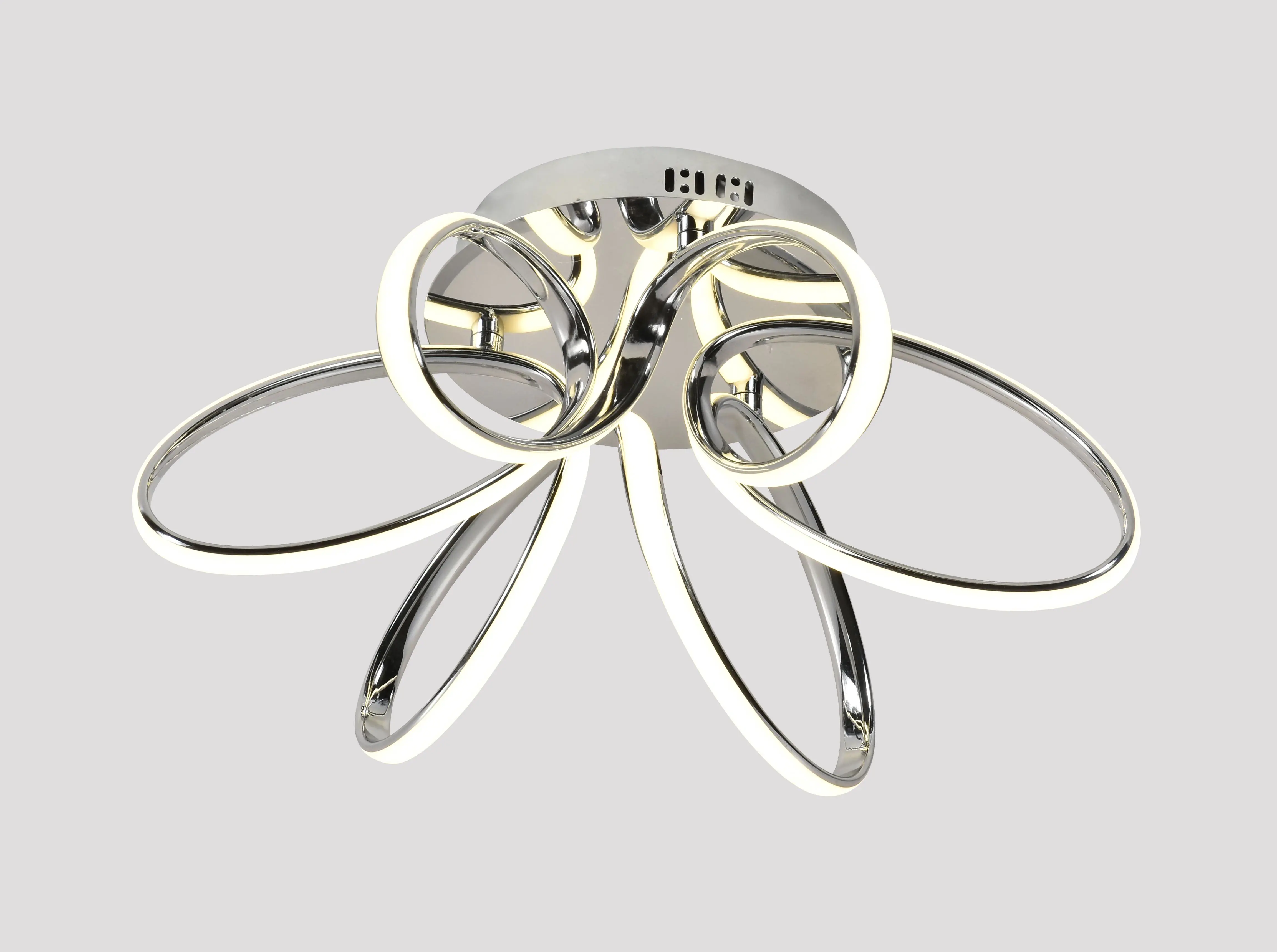 Изображение товара Люстра потолочная светодиодная MODERLI Ello V2782-CL 16 м² изменение оттенков белого цвет хром