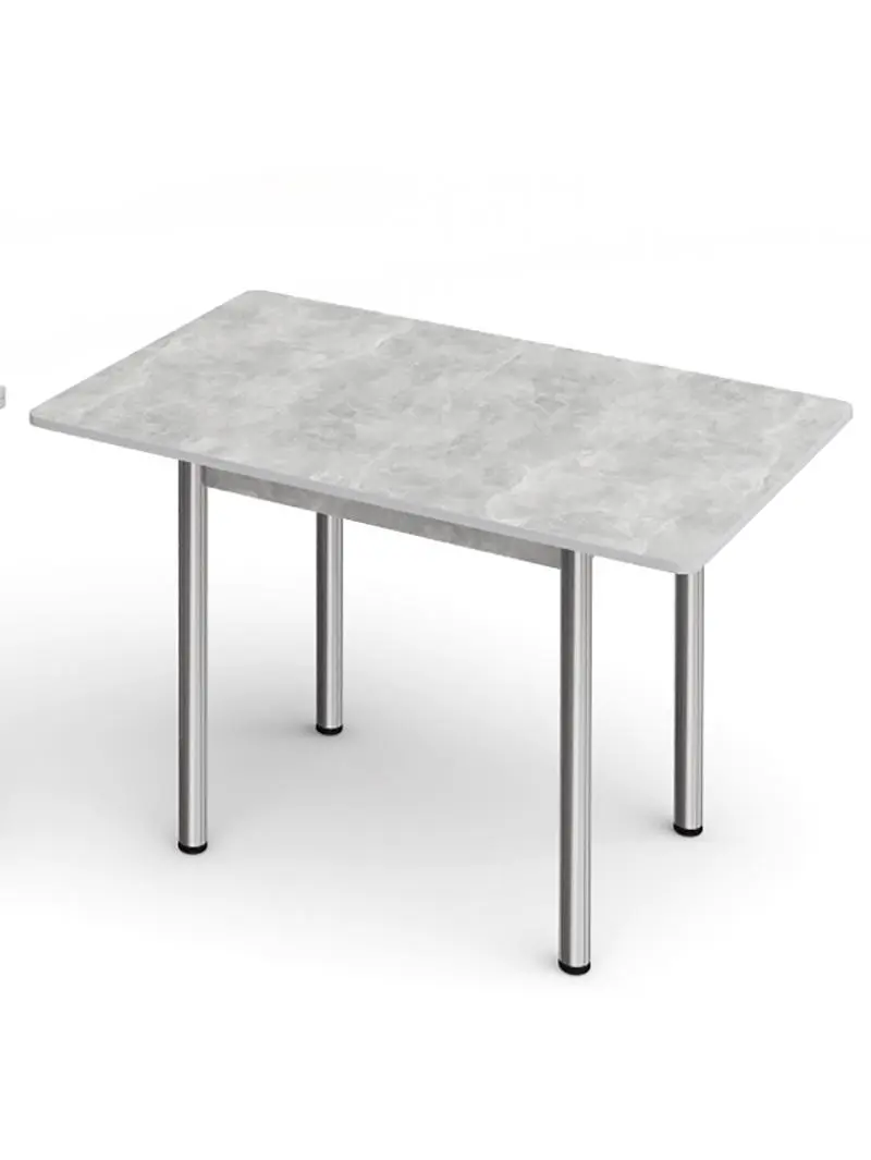 Изображение товара Стол кухонный раскладной Кеа прямоугольник 58x77x76 см ЛДСП цвет ателье серый