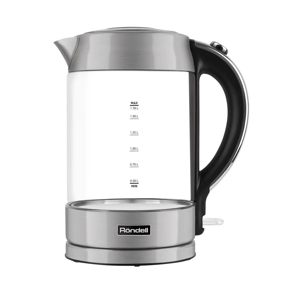 Изображение товара Чайник Rondell 1001-RE-01 1.7 л стекло цвет прозрачный
