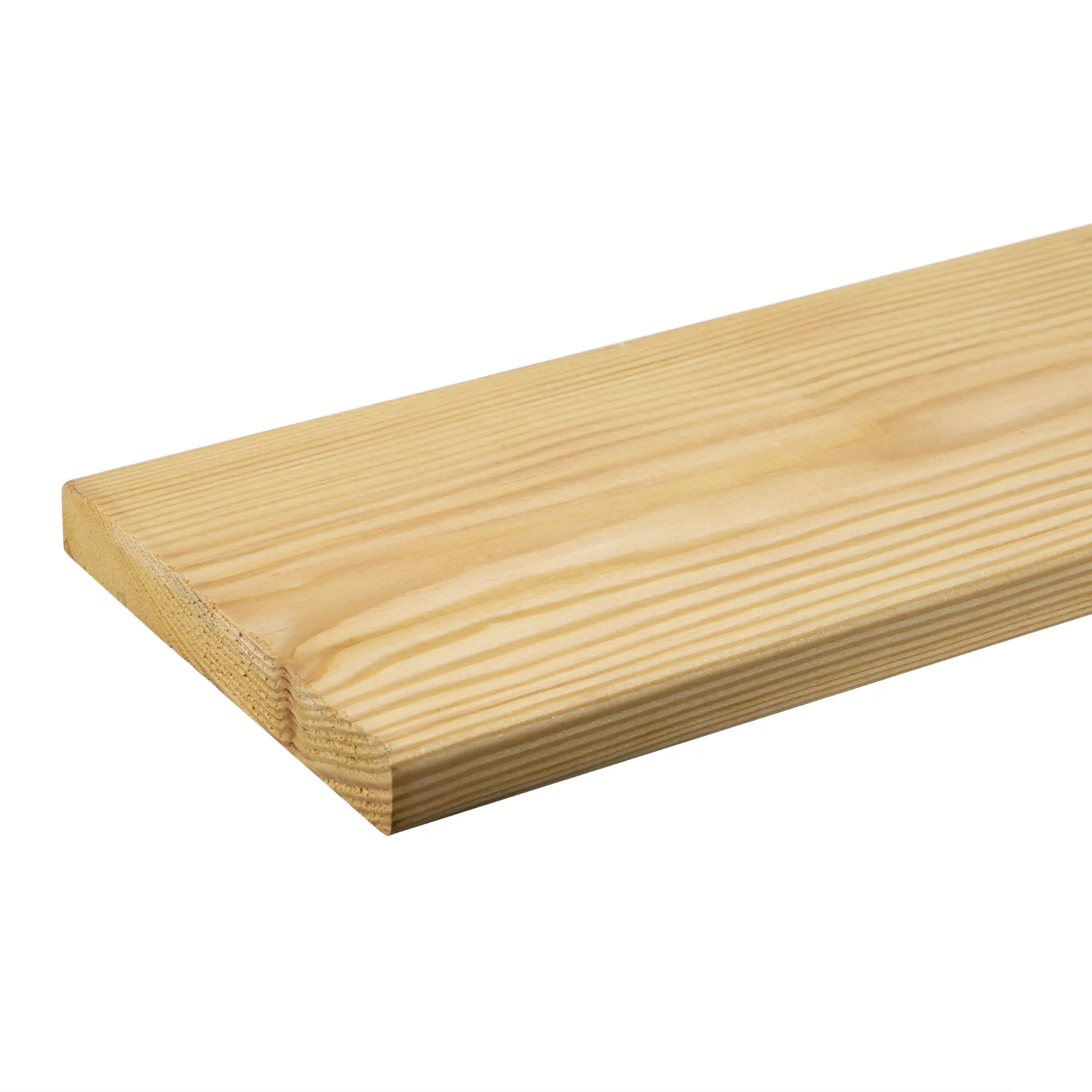 Изображение товара Планкен строганый из лиственницы 20x140x3000 мм Прима для фасадов и заборов