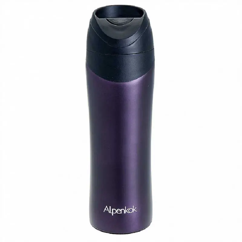 Изображение товара Термокружка Alpenkok 480 мл нержавеющая сталь цвет фиолетовый